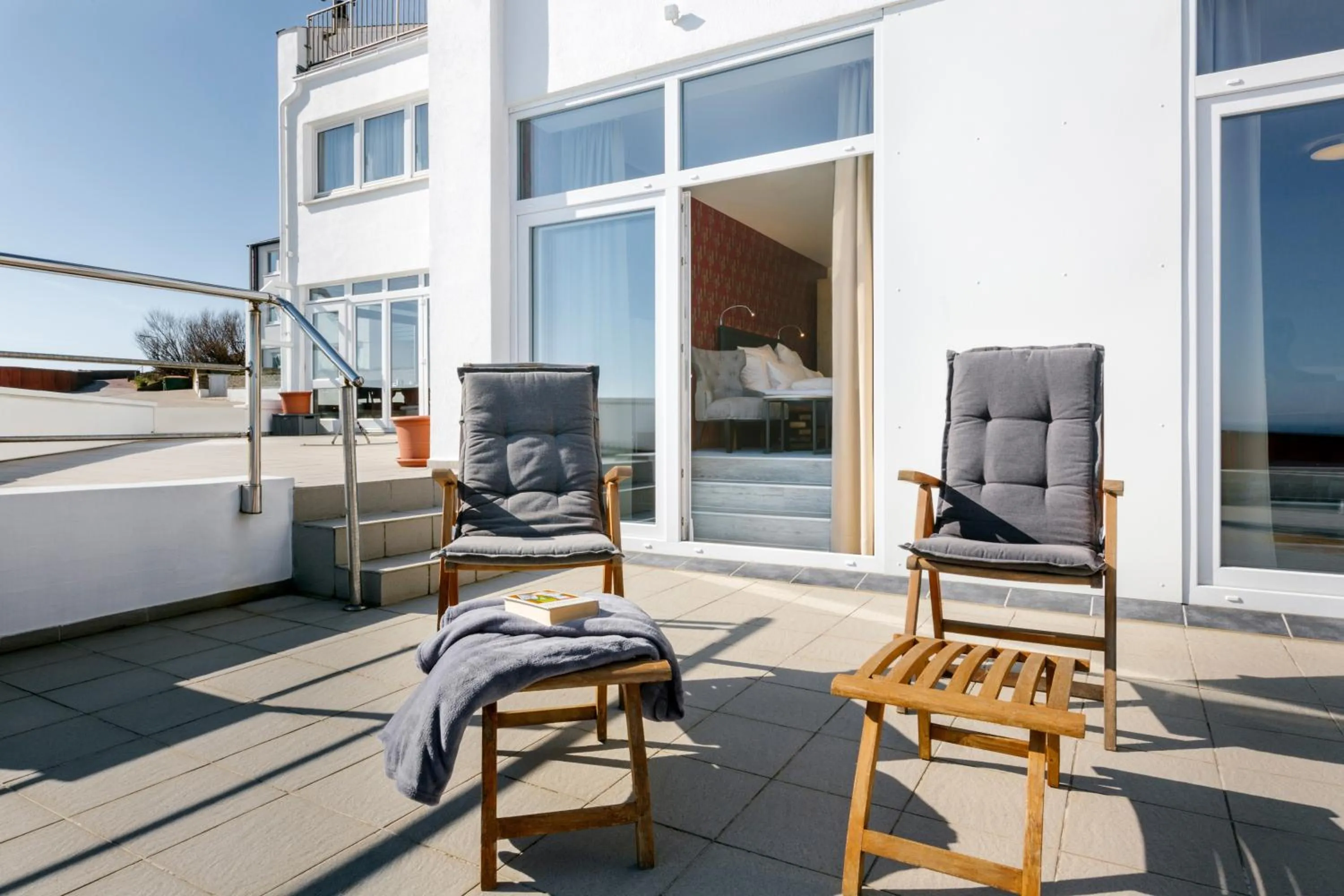 Balcony/Terrace in Hotel auf den Hummerklippen
