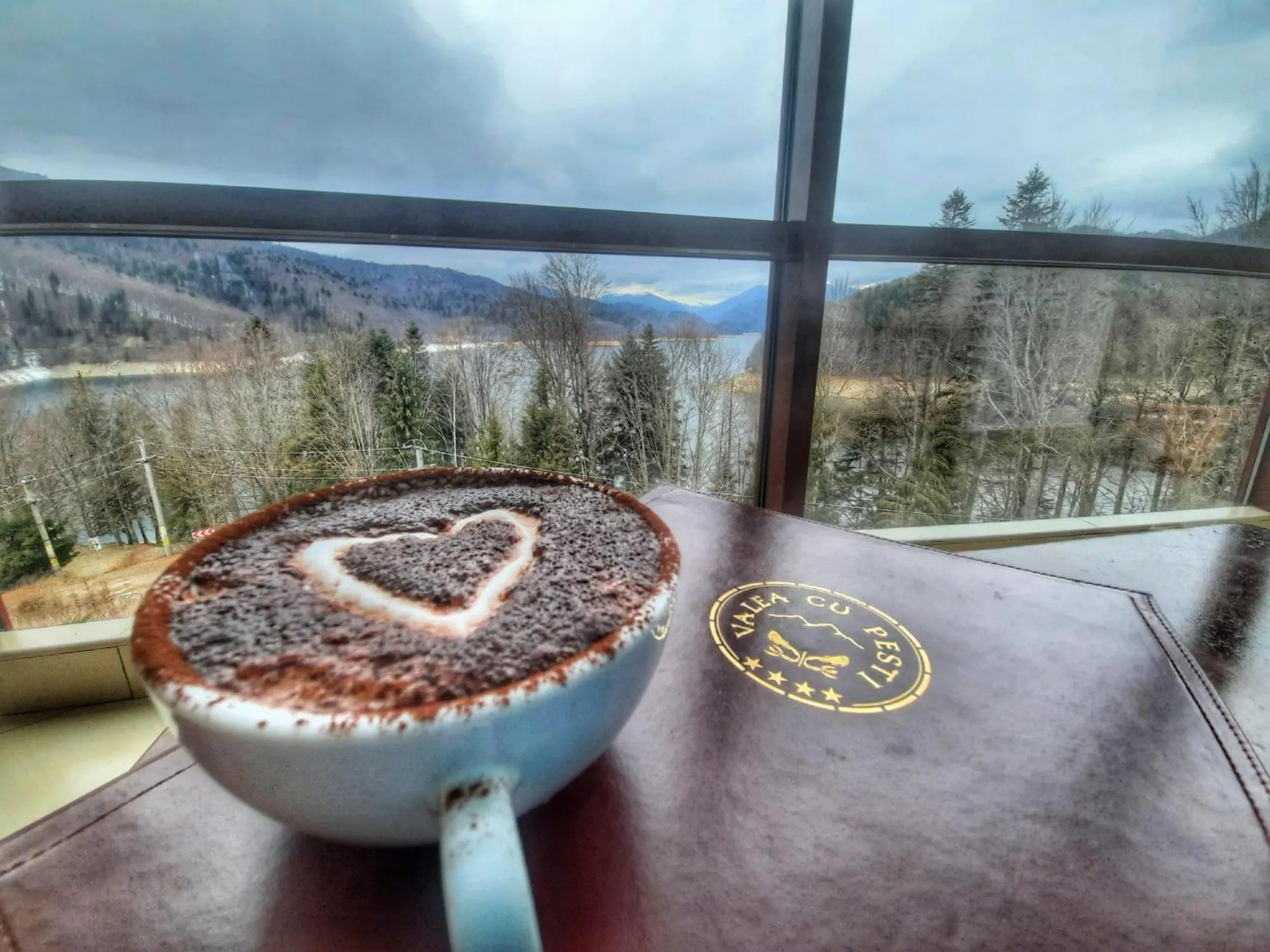 Lake view in Hotel Valea cu Pesti