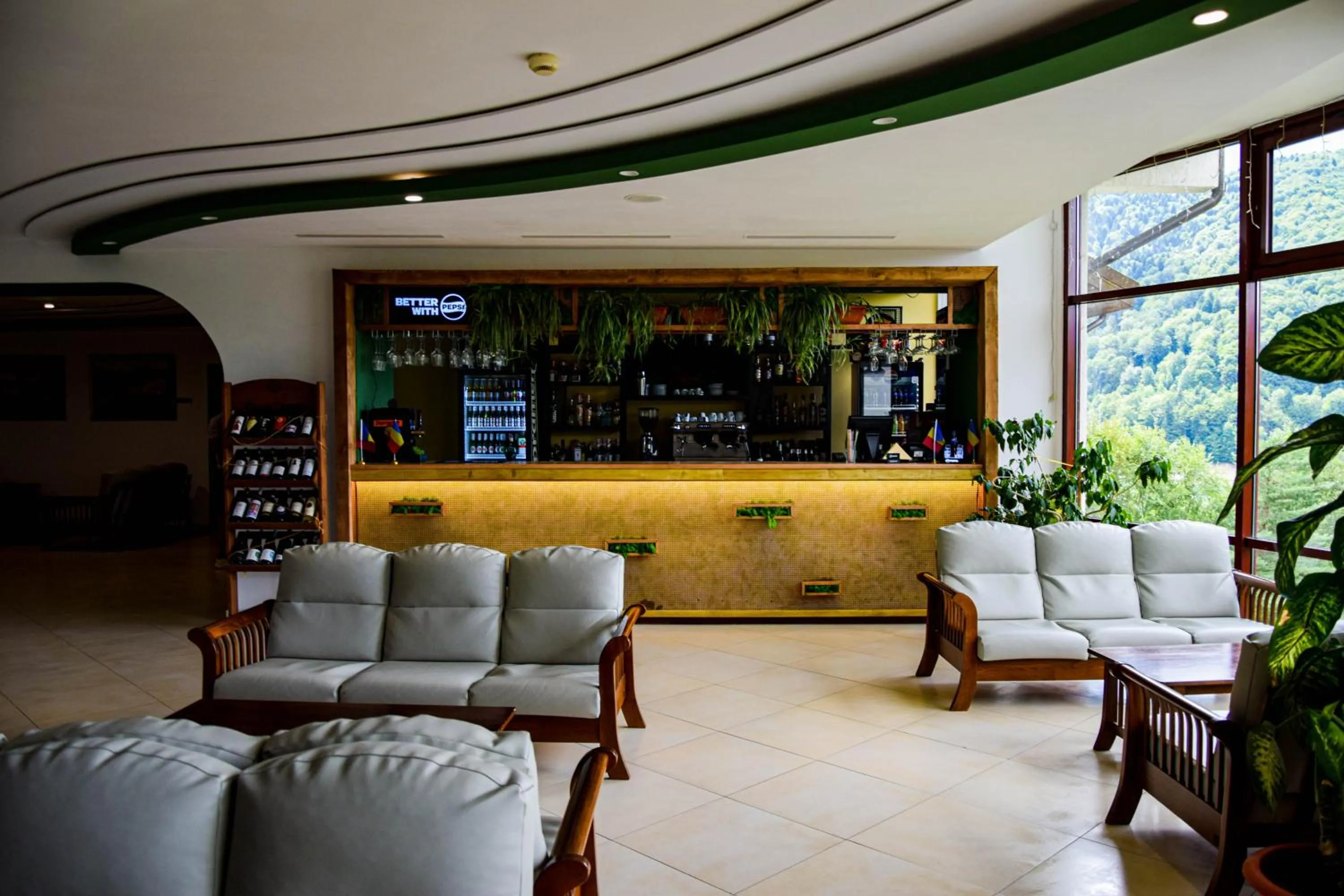 Lounge or bar in Hotel Valea cu Pesti