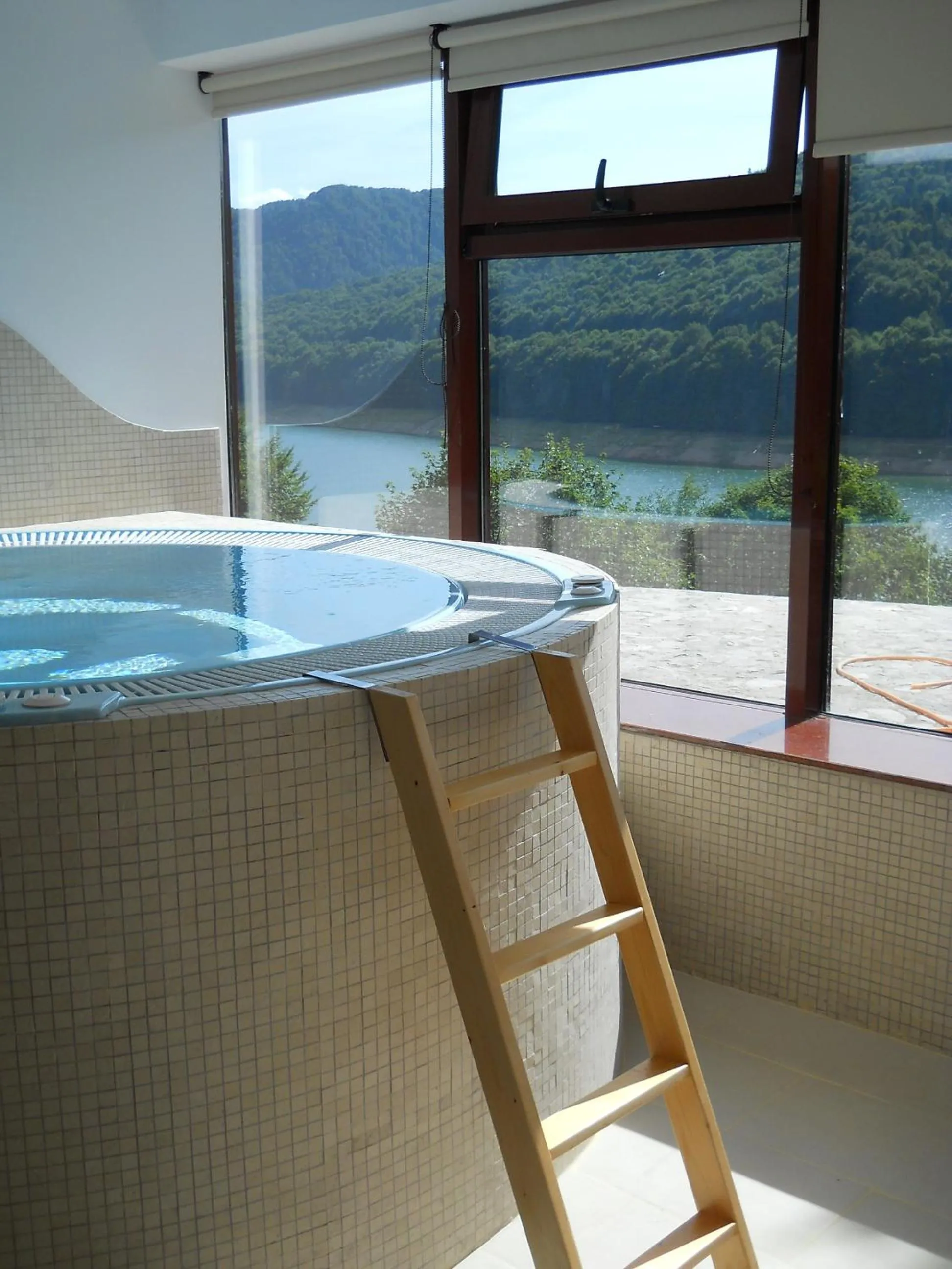 Hot Spring Bath in Hotel Valea cu Pesti