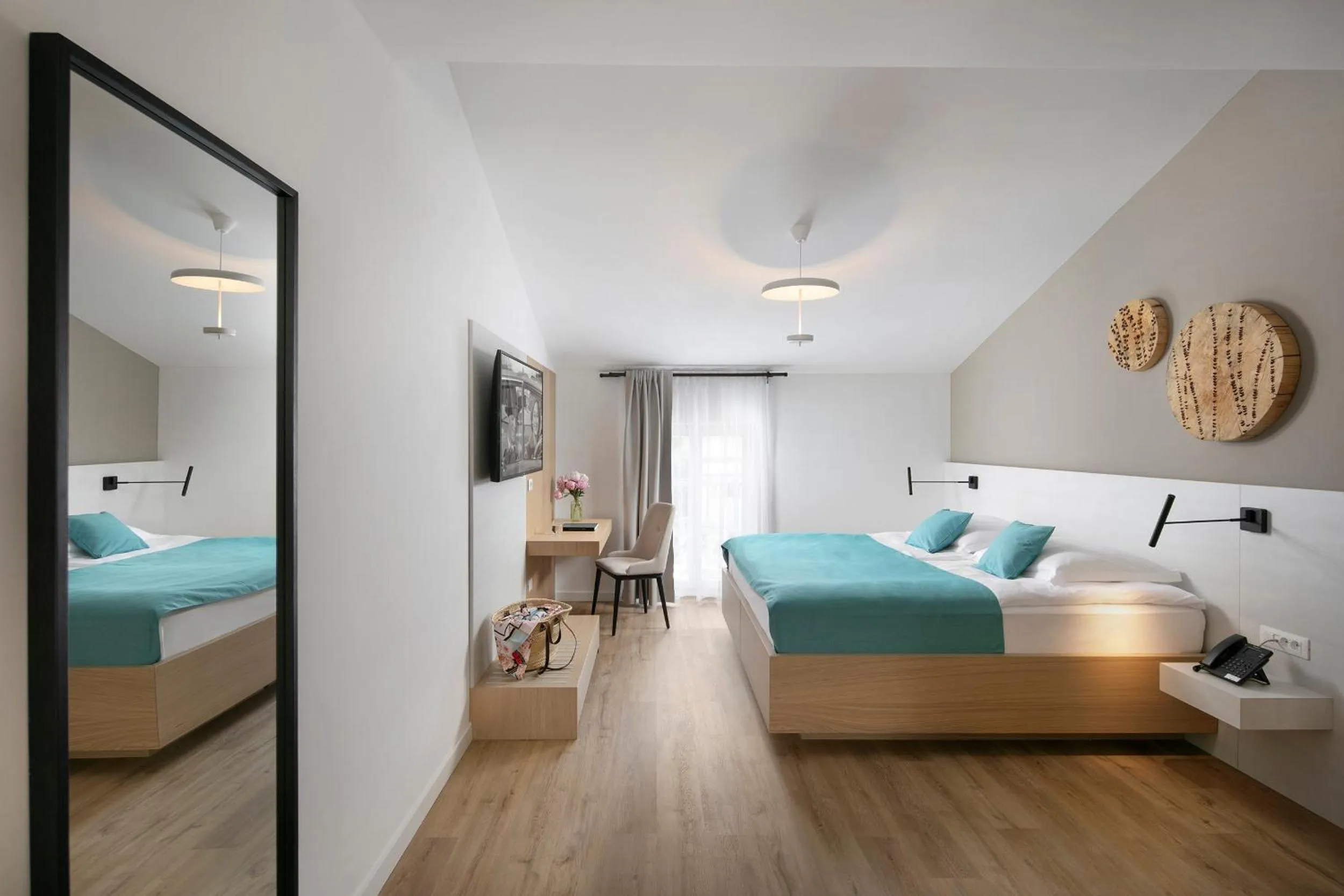 Bedroom, Bed in Hotel La Grisa