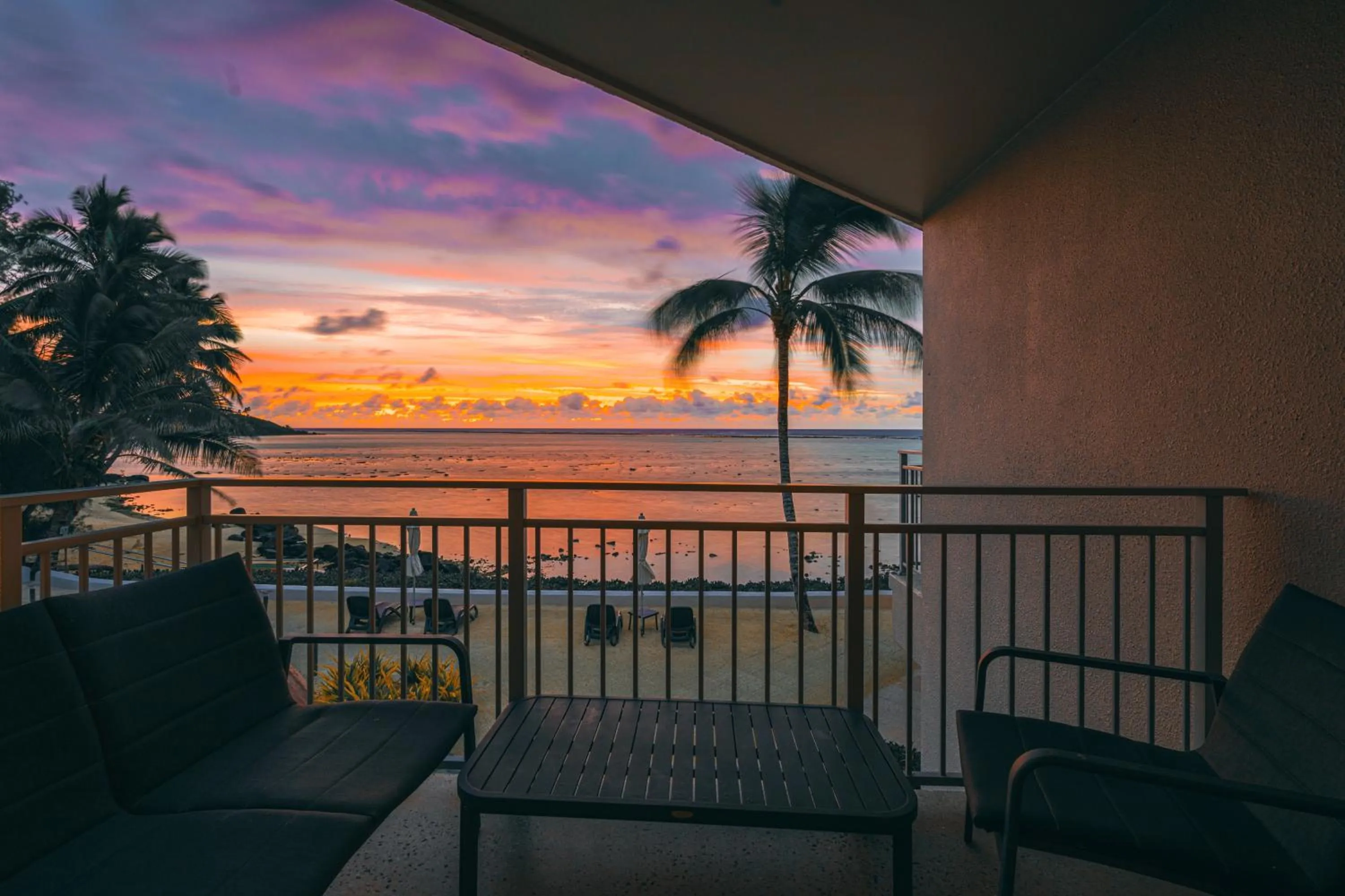 Balcony/Terrace in Moana Sands Lagoon Resort - Adults Only