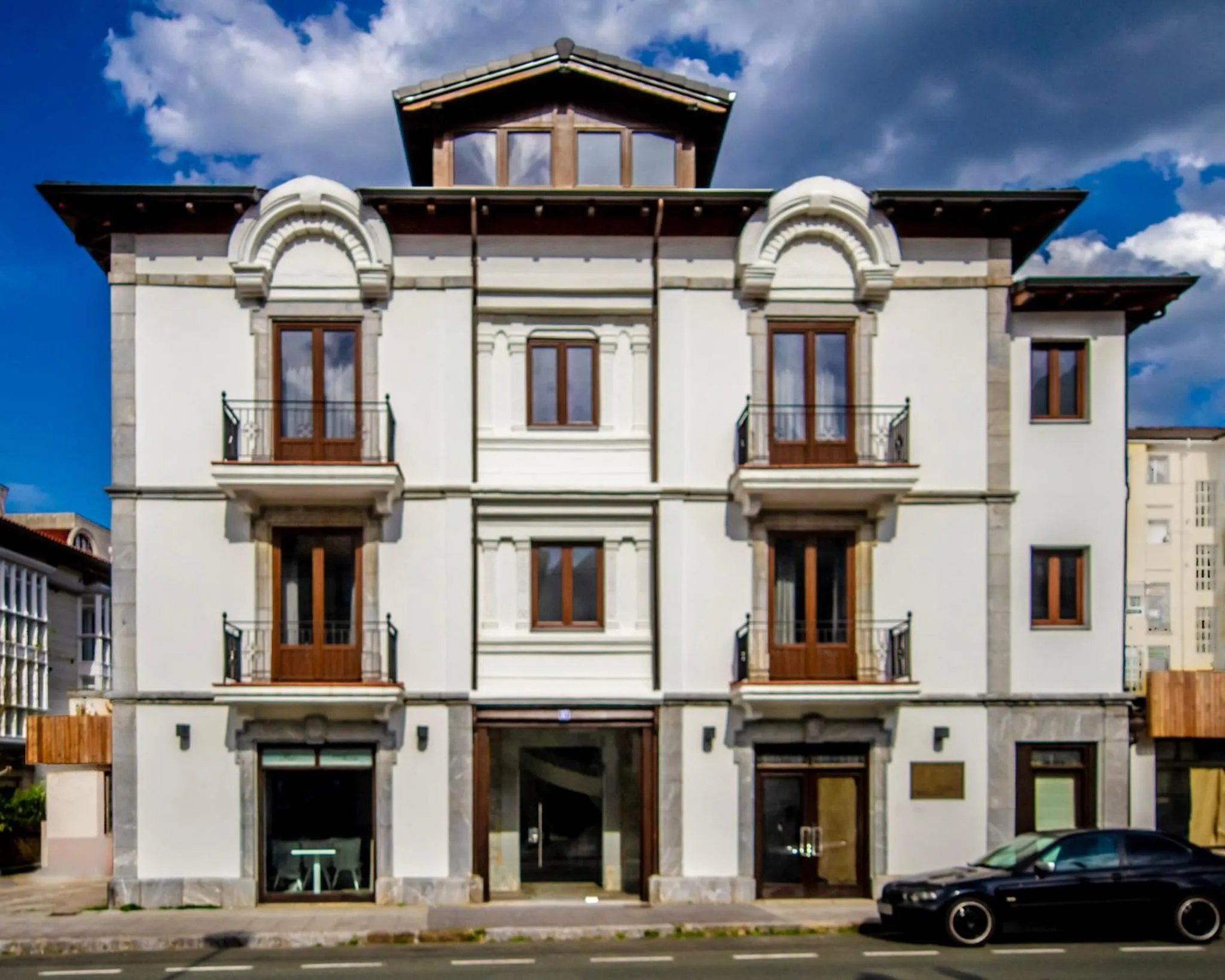 Property building in Hotel Río Asón