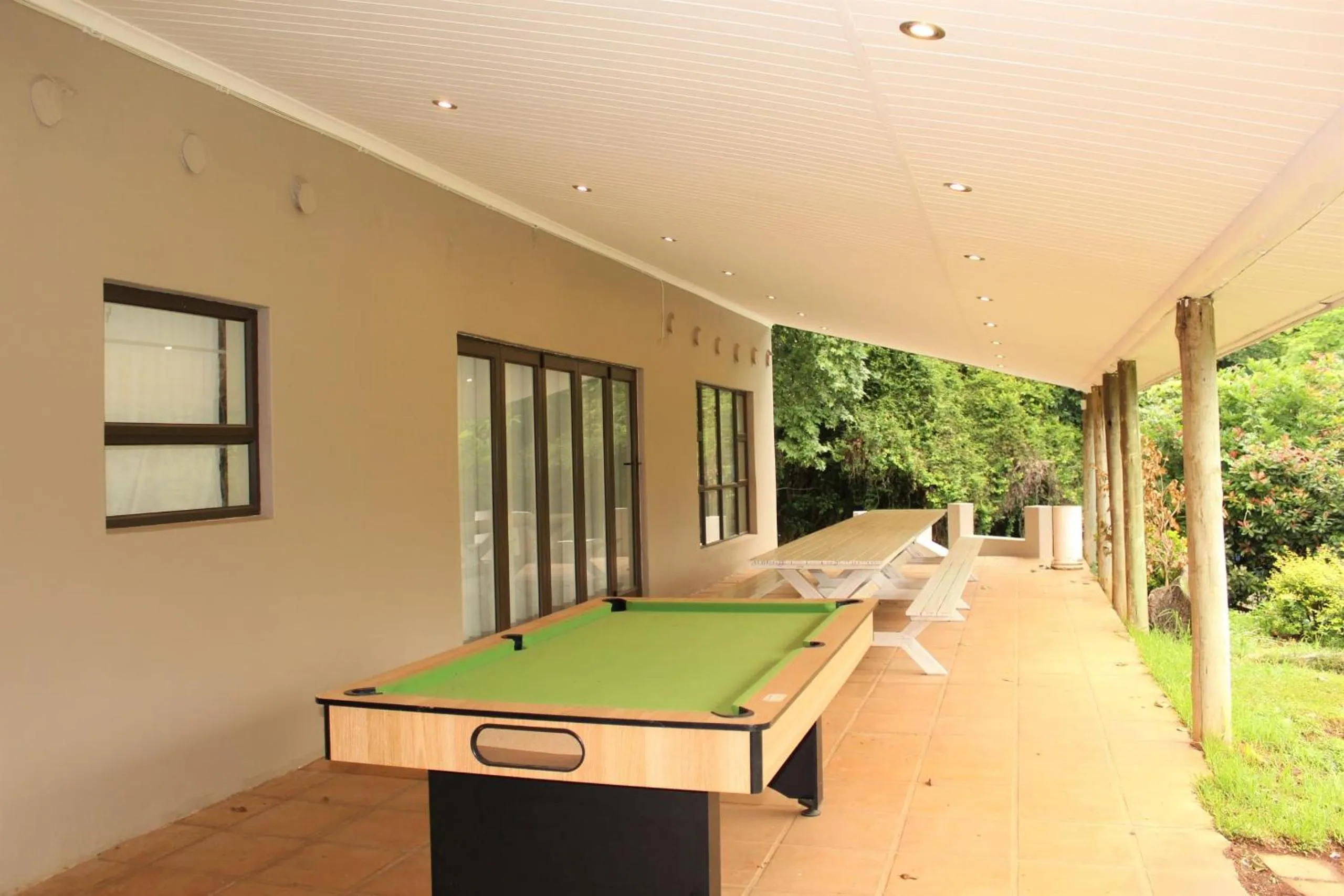 Patio in Mount Shekinah Country Hotel