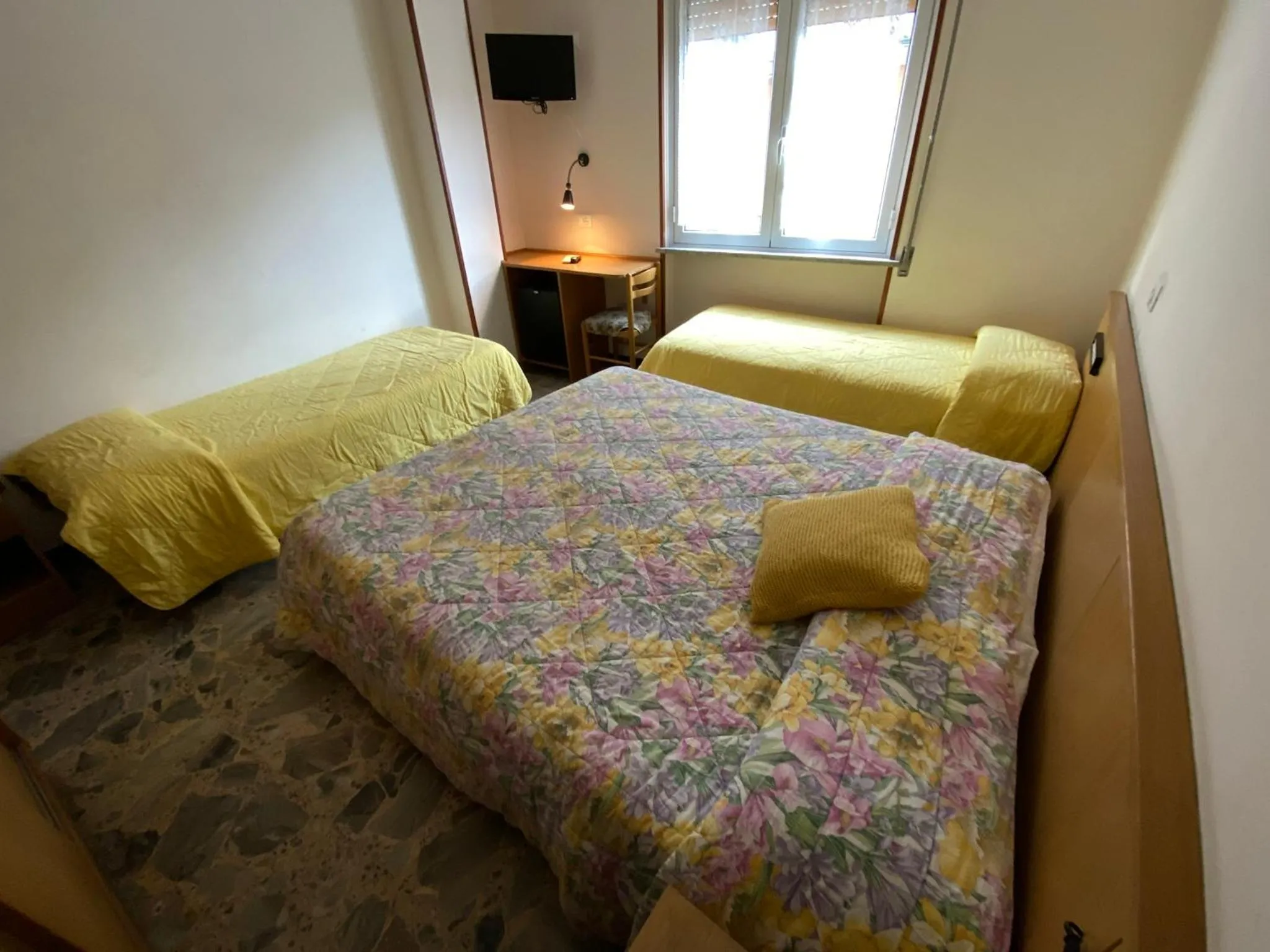 Bed in Hotel San Marco