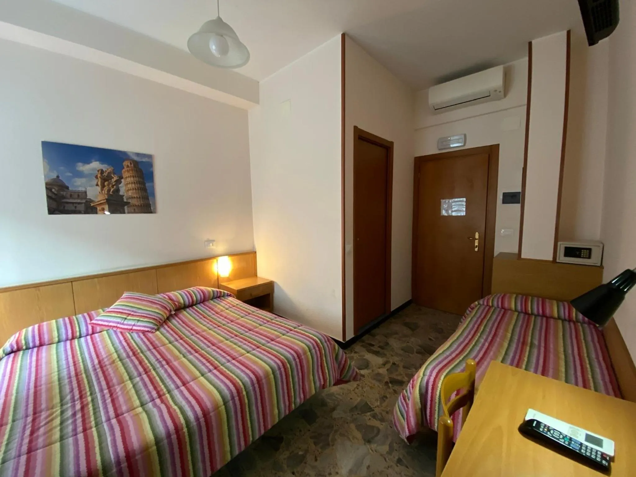 Bed in Hotel San Marco