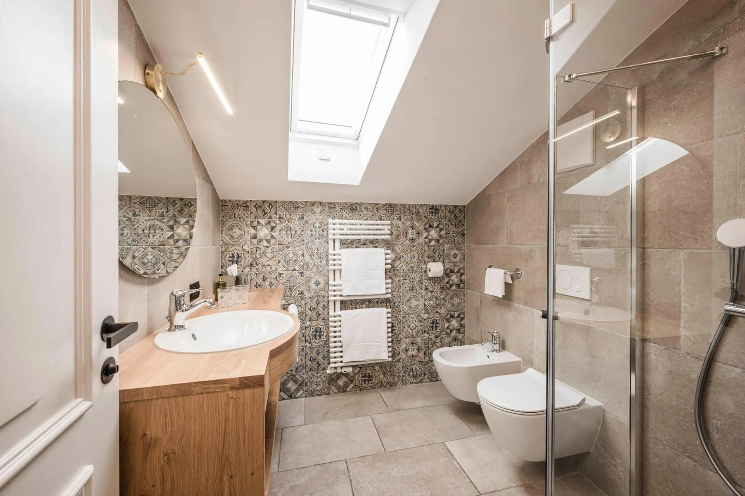 Shower in Hotel Cavallino D'Oro Bed&Breakfast