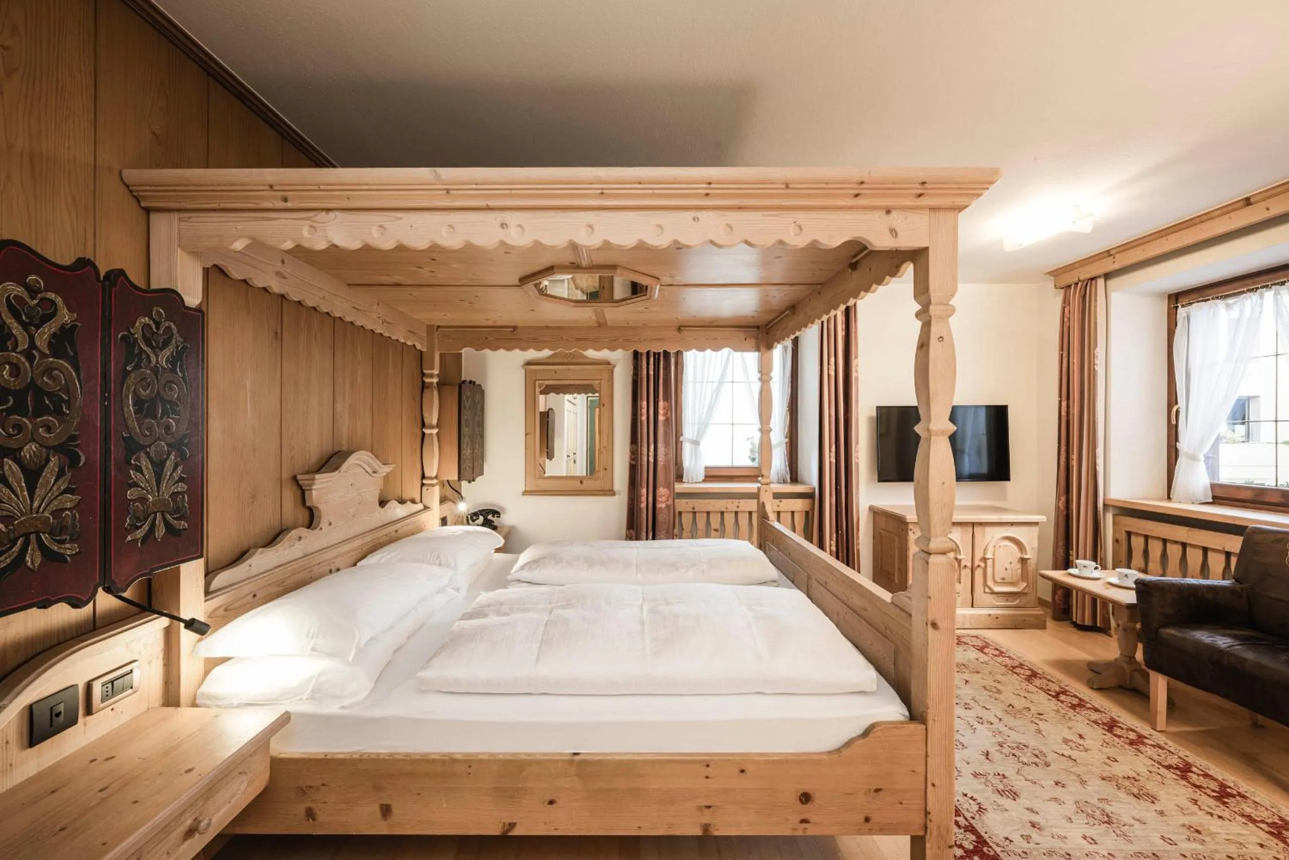 Photo of the whole room, Bed in Hotel Cavallino D'Oro Bed&Breakfast