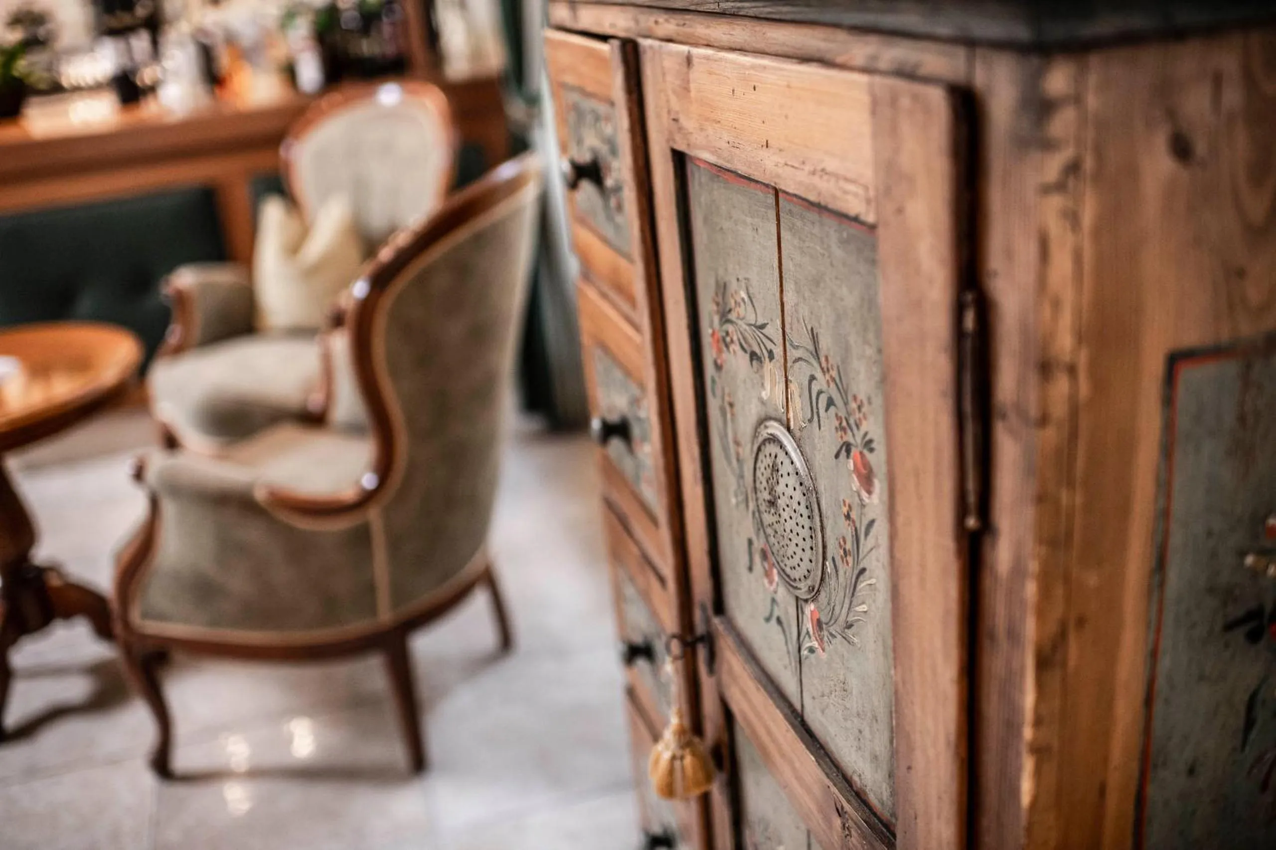 Seating area in Hotel Cavallino D'Oro Bed&Breakfast