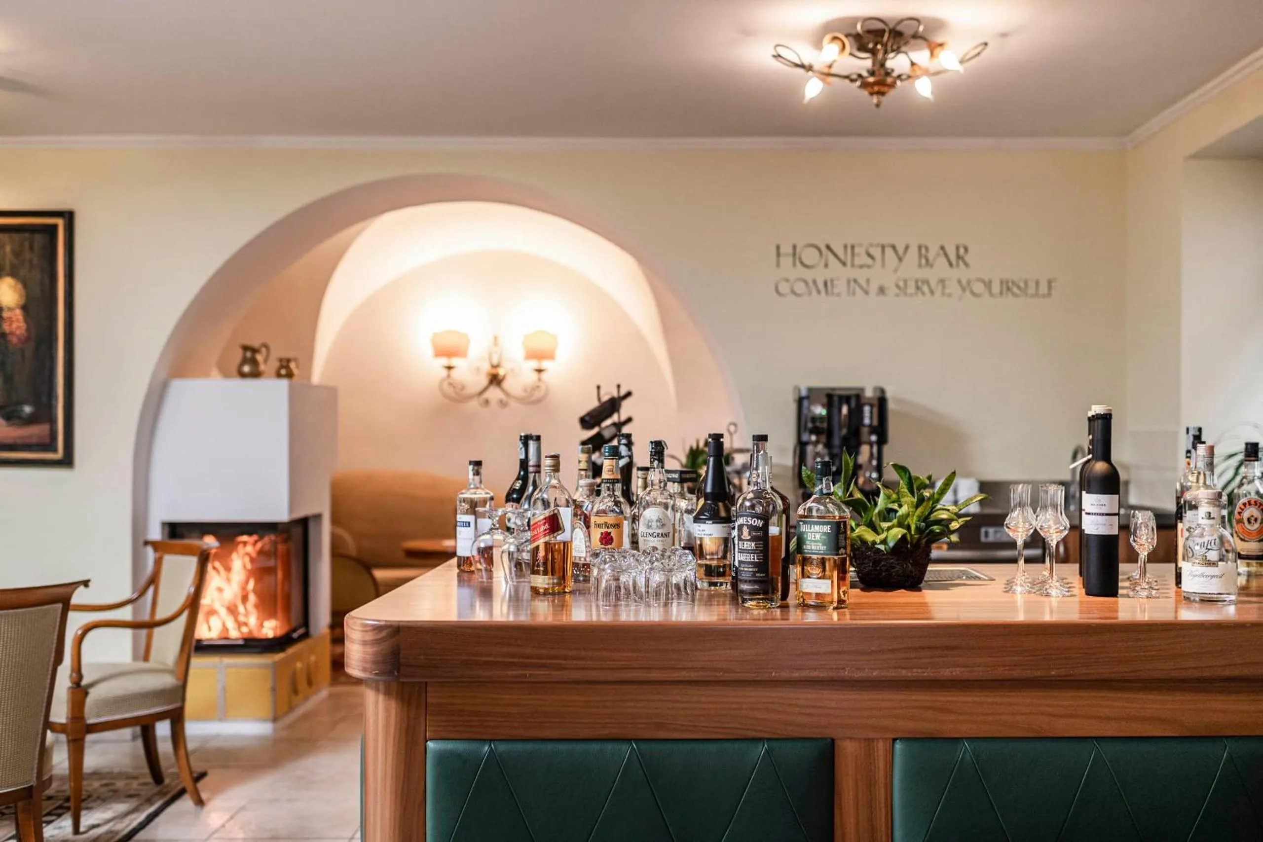 Lounge or bar in Hotel Cavallino D'Oro Bed&Breakfast