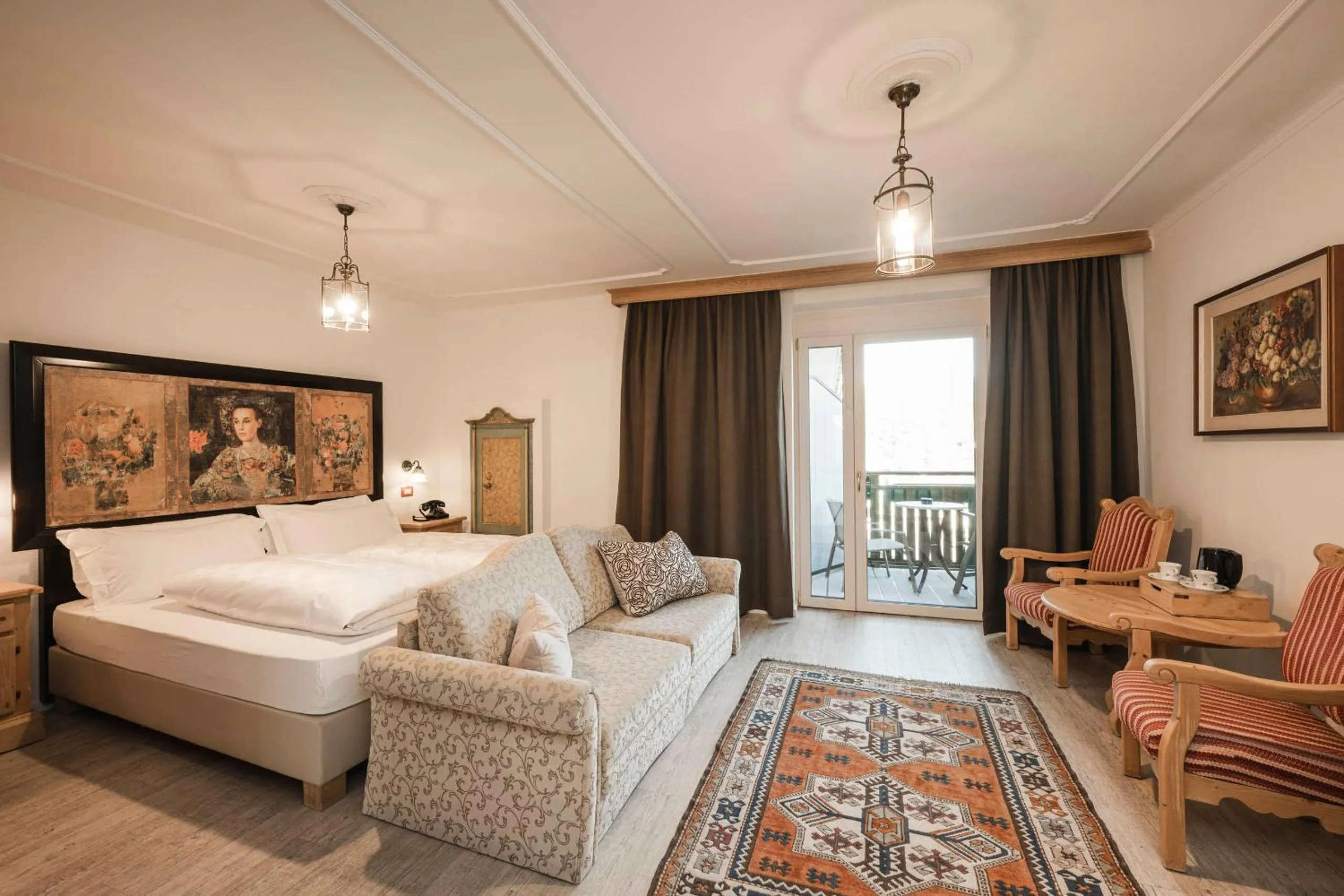 Photo of the whole room, Bed in Hotel Cavallino D'Oro Bed&Breakfast