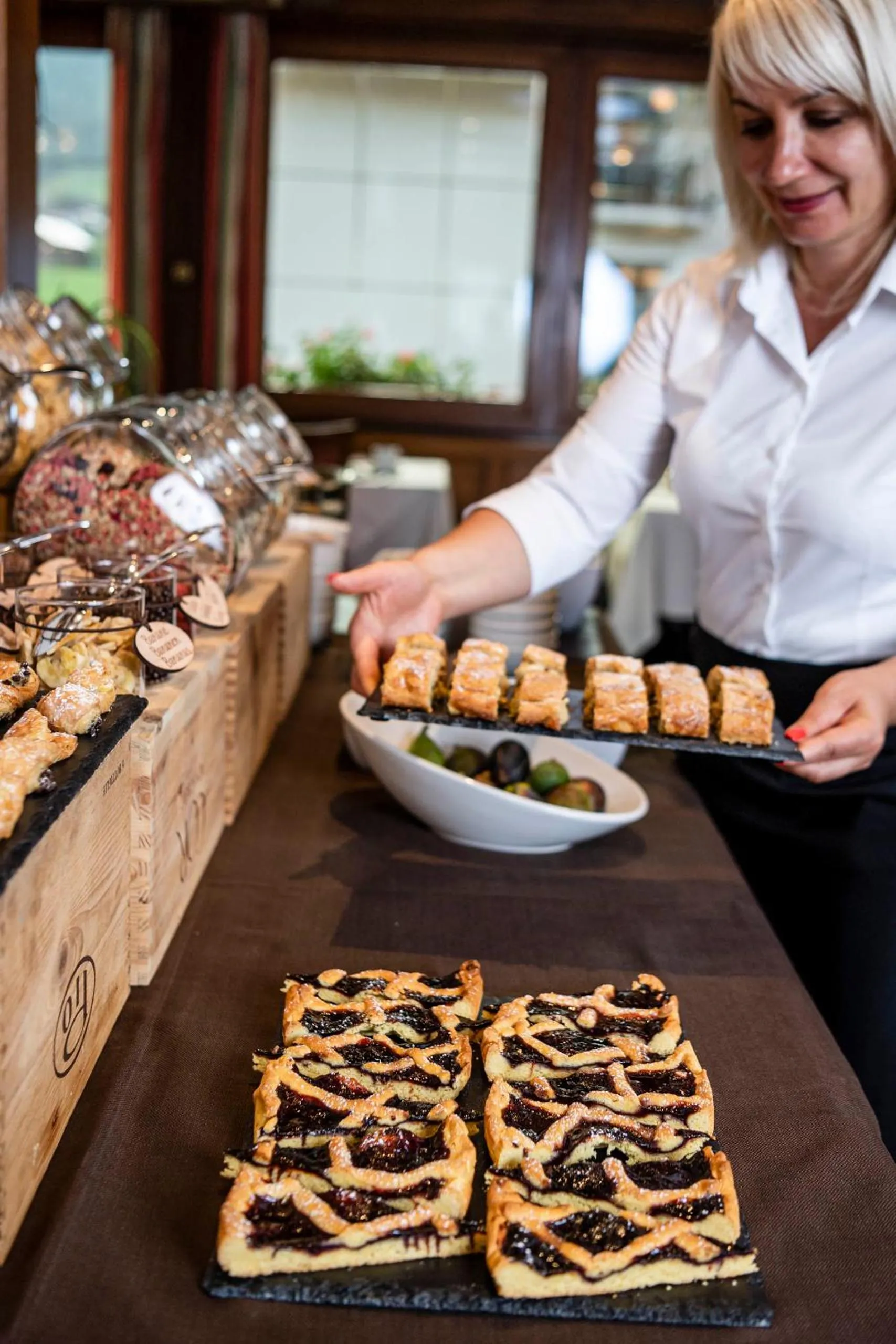Buffet breakfast in Hotel Cavallino D'Oro Bed&Breakfast