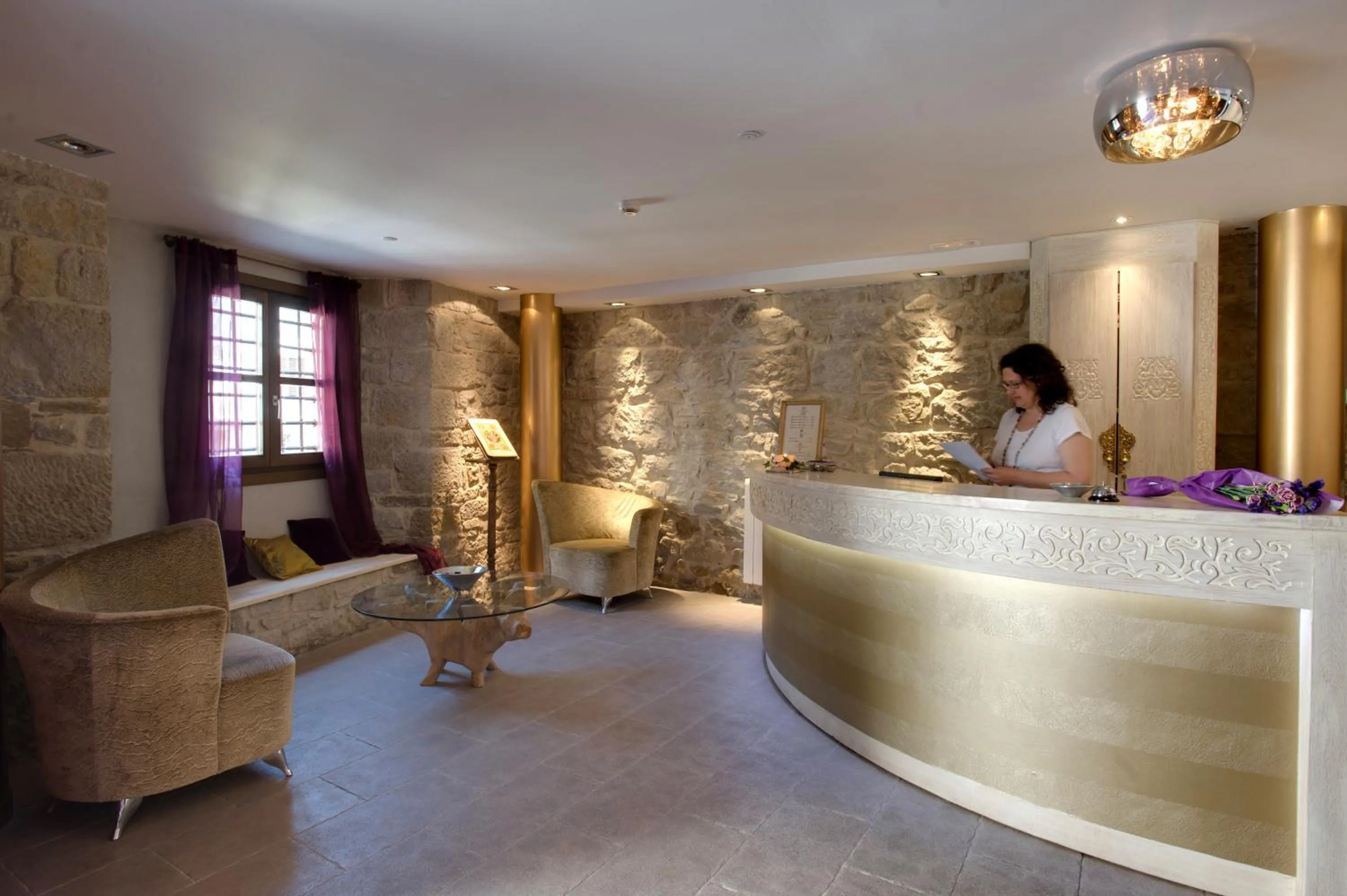 Lobby or reception in Hotel Palacio del Obispo