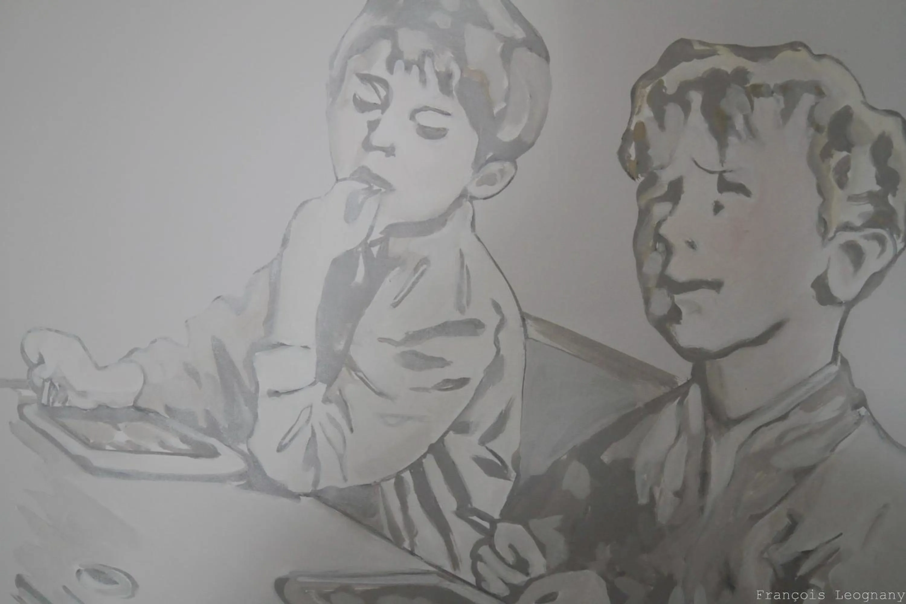 Decorative detail in Hôtel de Biencourt