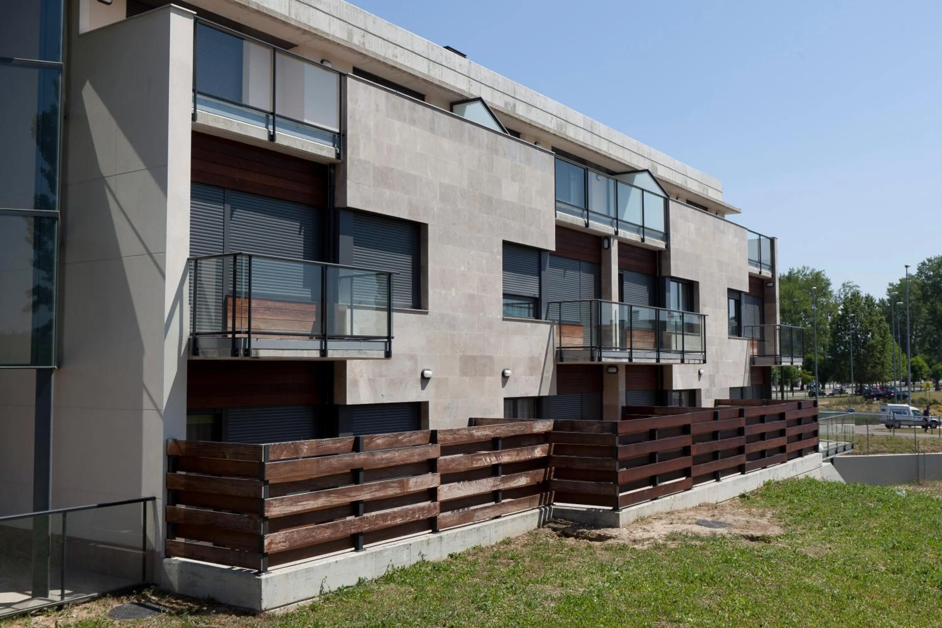 Property building in Aparthotel Jardines de Aristi