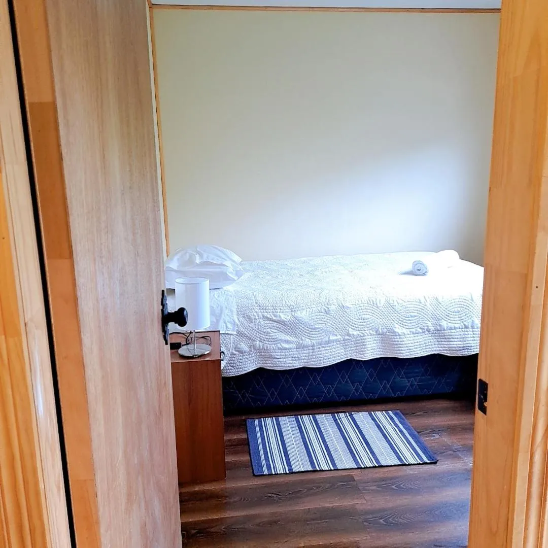 Bed in Cabanas Senderos Puyuhuapi