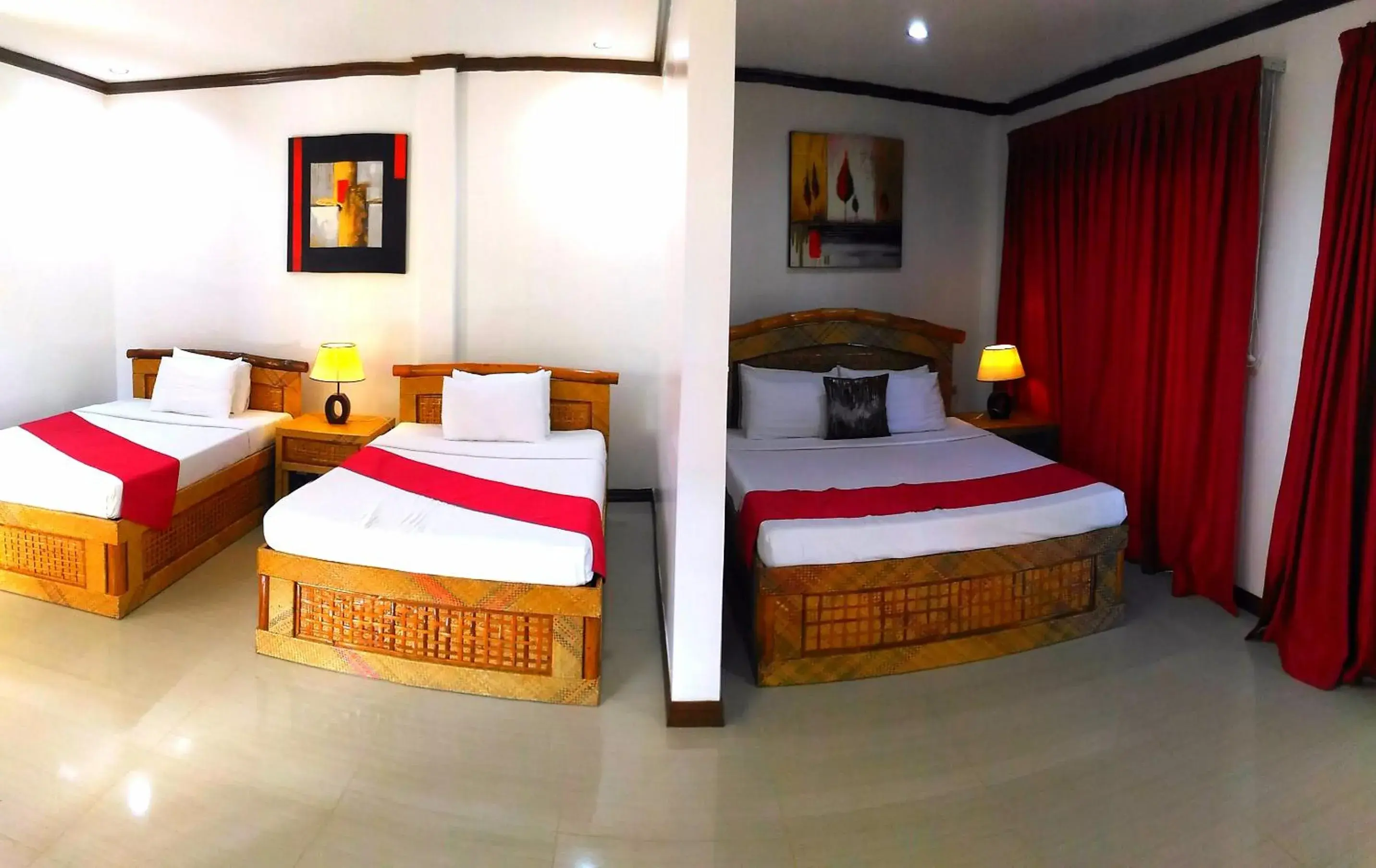 Family Room in Anda White Beach Resort Family Room in Anda White Beach Resort