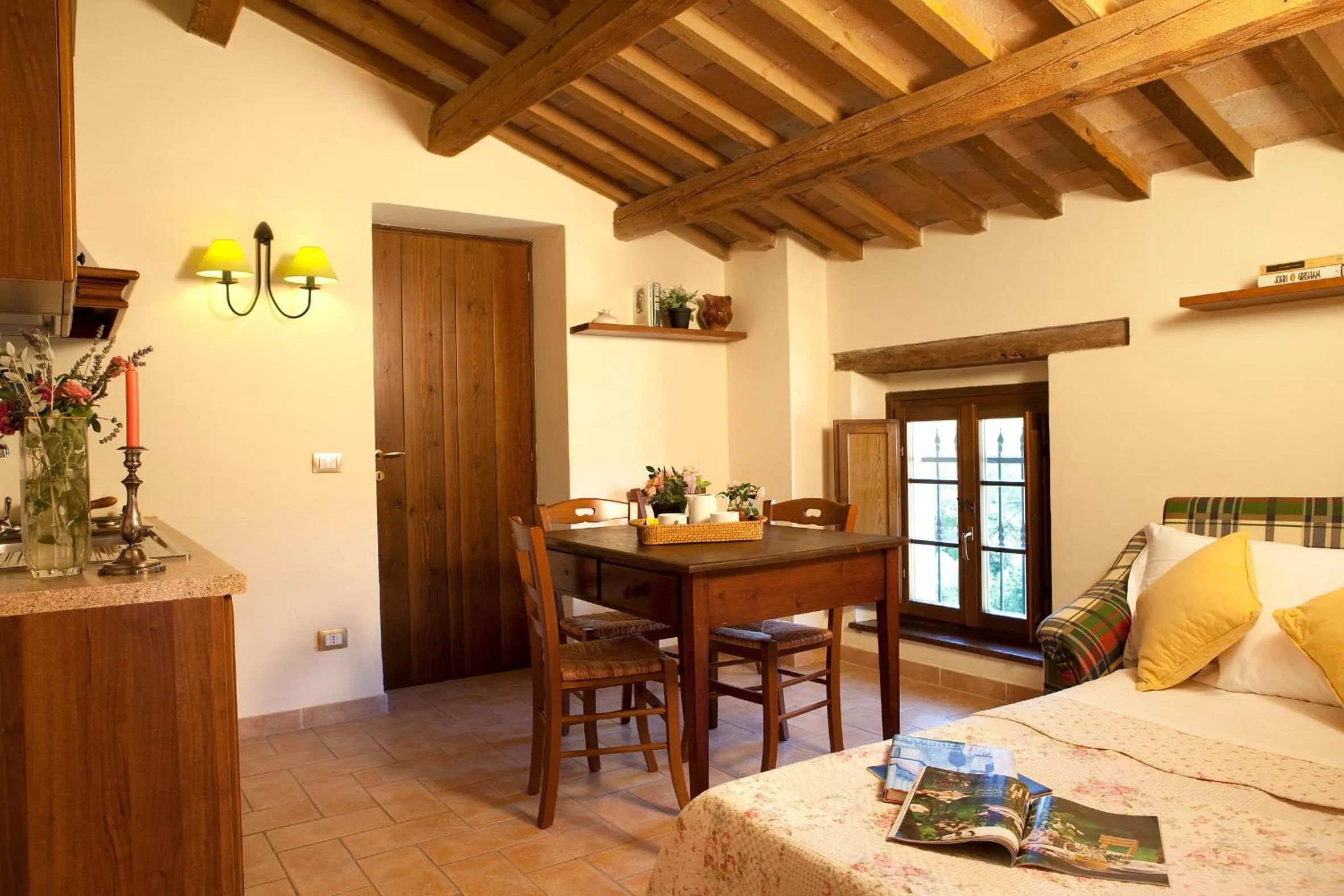 Kitchen or kitchenette in Parco Ducale Country House