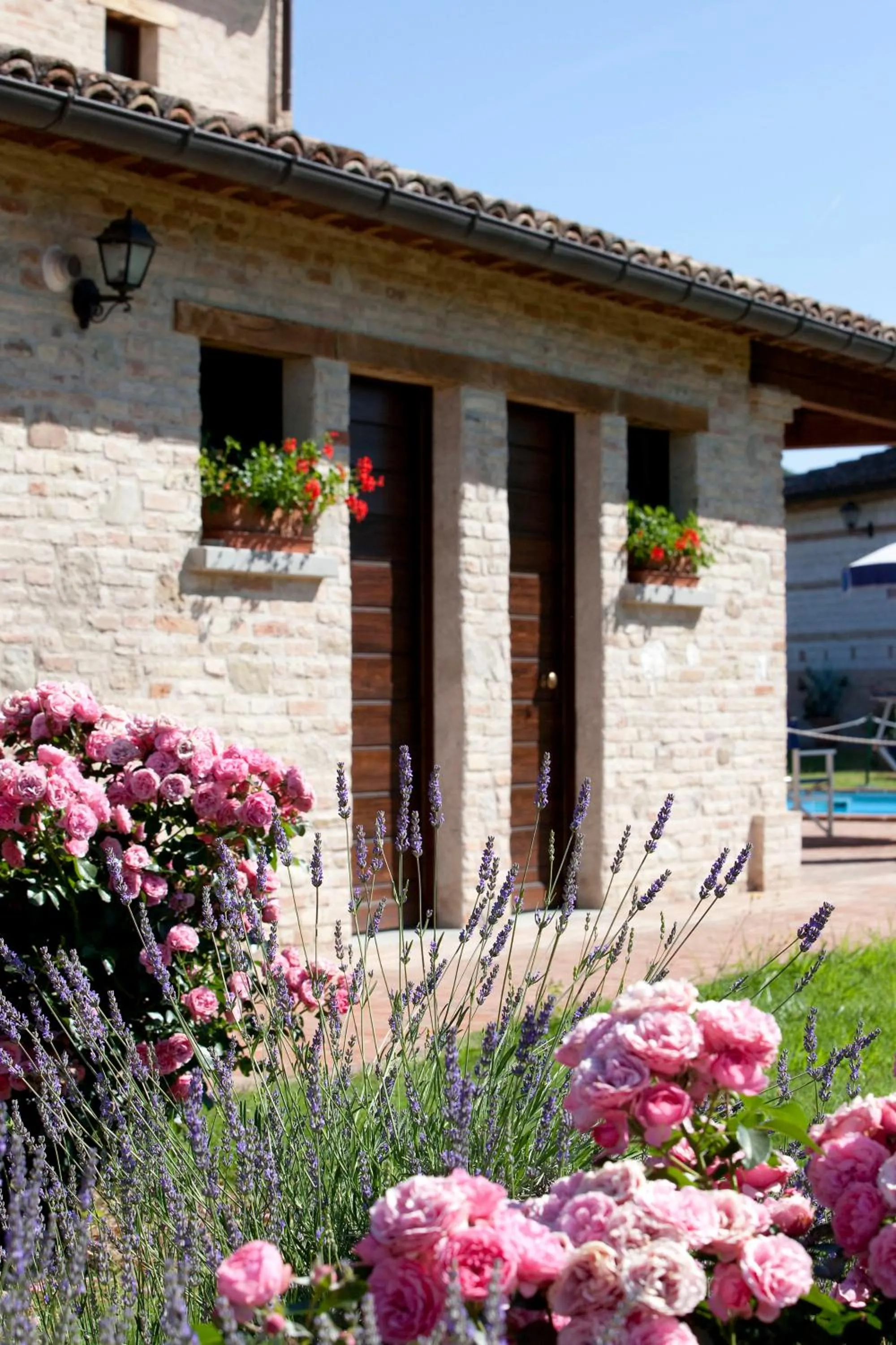 Decorative detail in Parco Ducale Country House