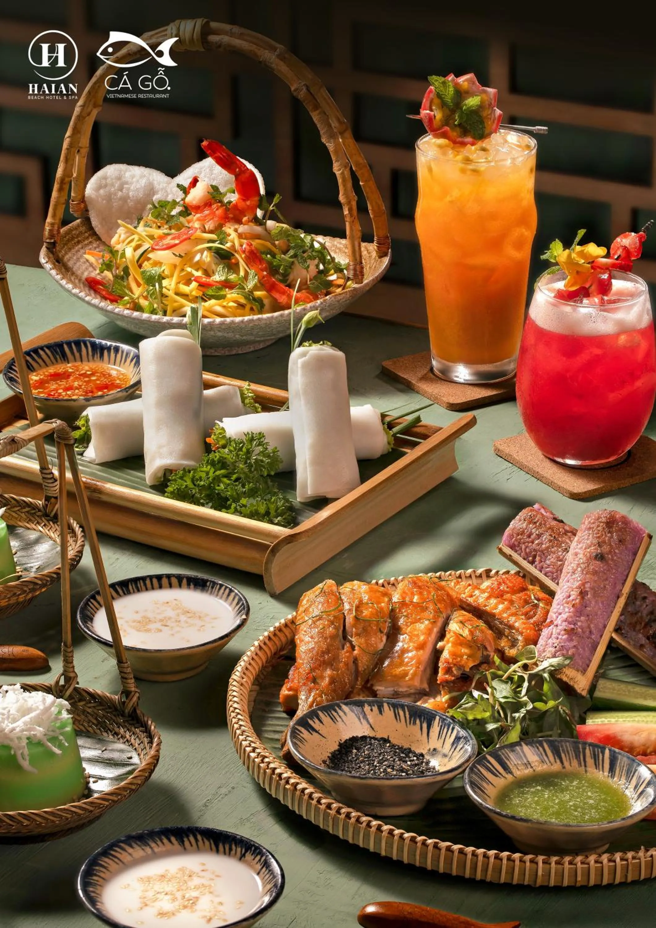 Restaurant/places to eat in HAIAN Beach Hotel & Spa