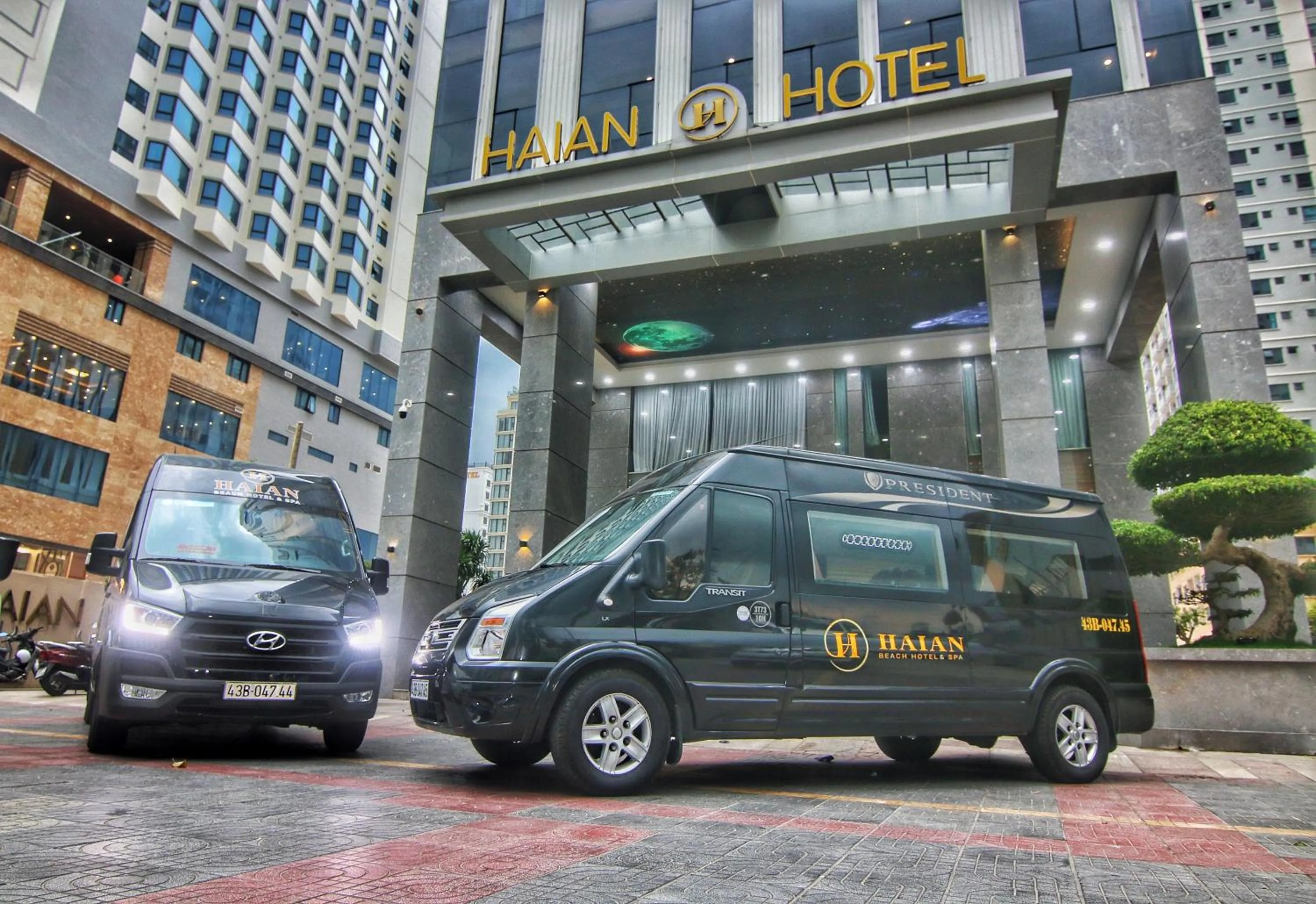 Property building in HAIAN Beach Hotel & Spa