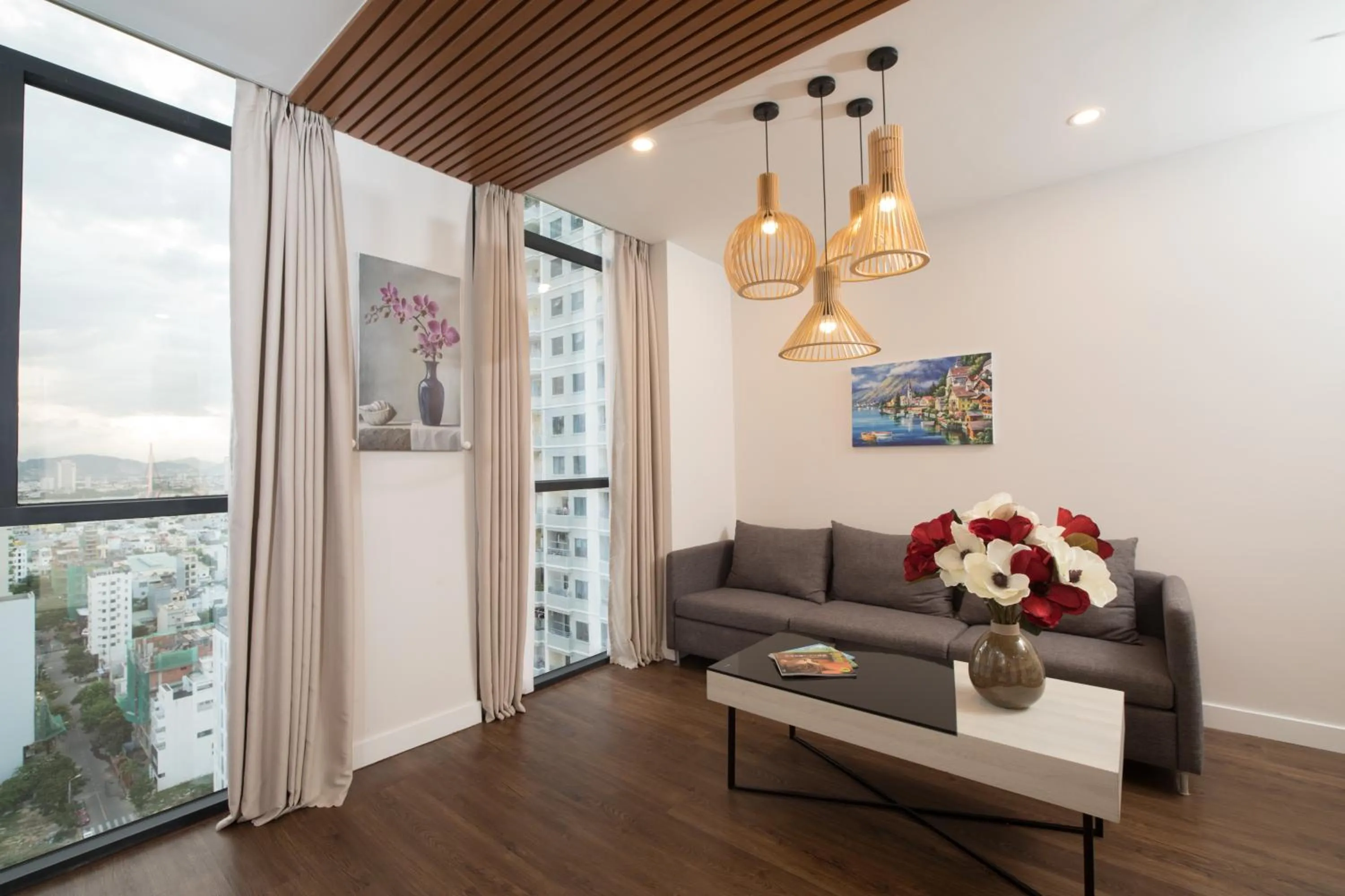 Living room in HAIAN Beach Hotel & Spa