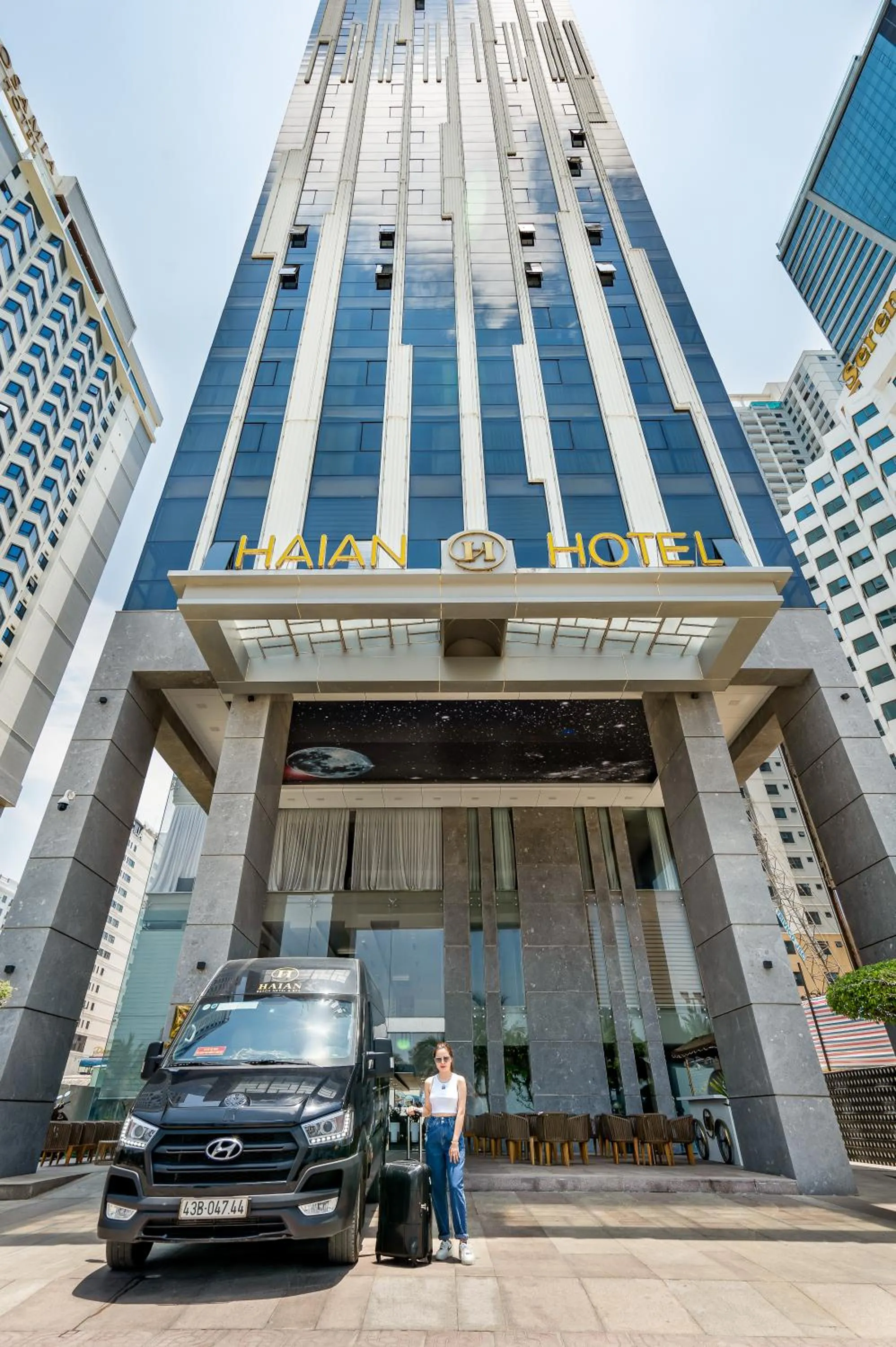 Property building in HAIAN Beach Hotel & Spa