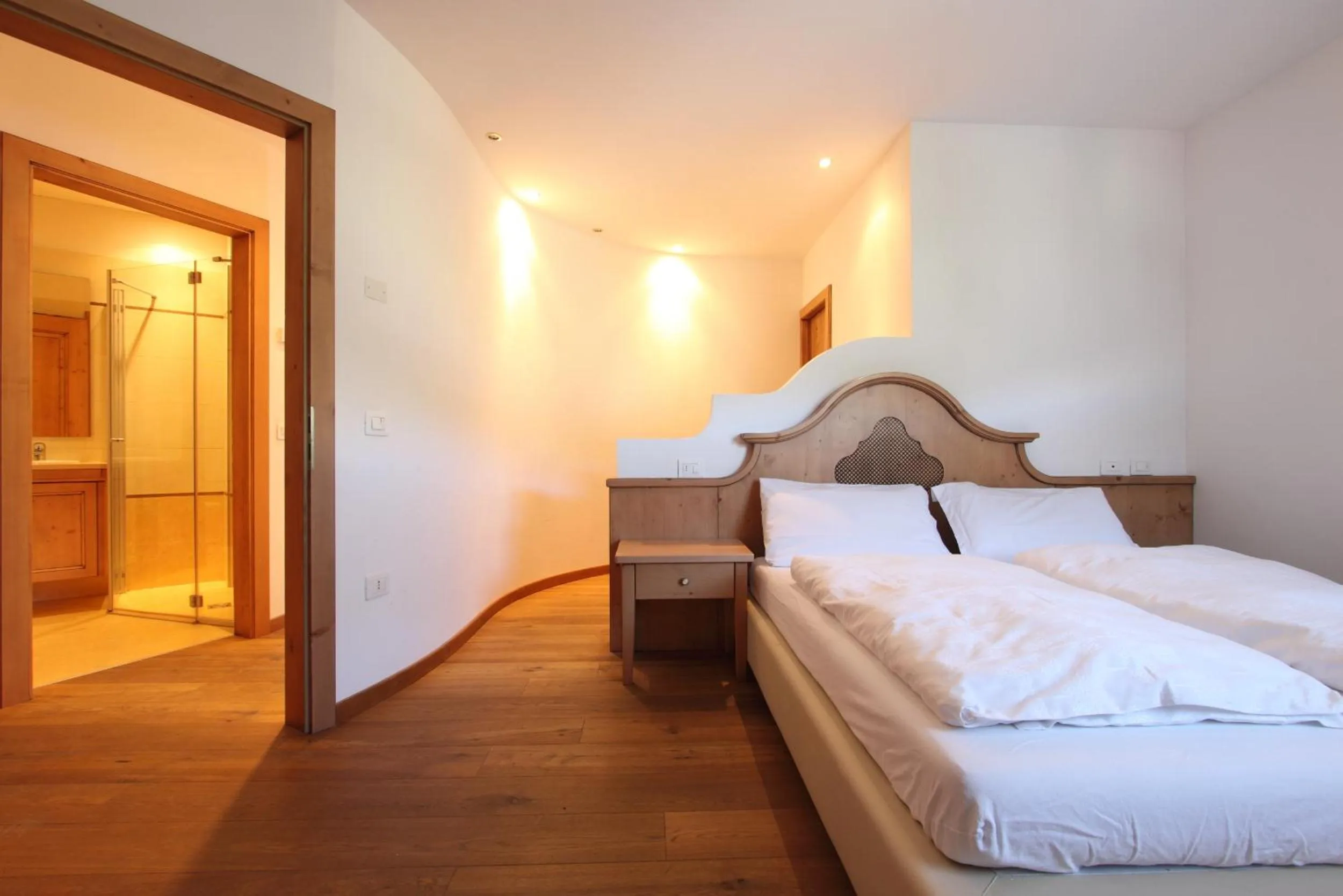 Bed in Hotel Fanes Suite & Spa