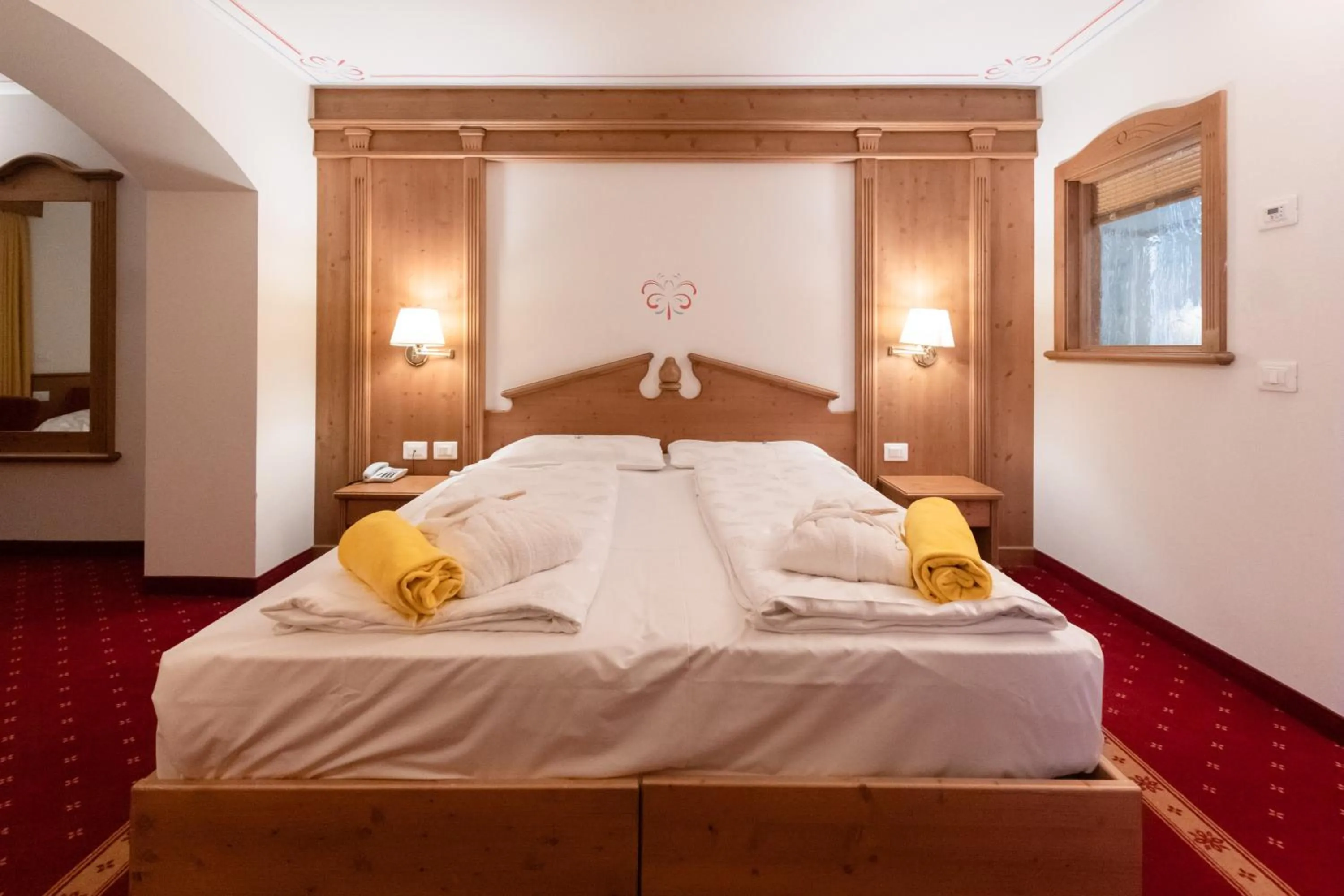 Bedroom, Bed in Hotel Fanes Suite & Spa