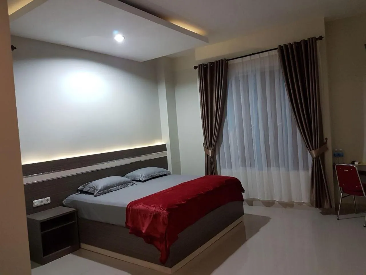 Bed in Hotel Grand Sigma