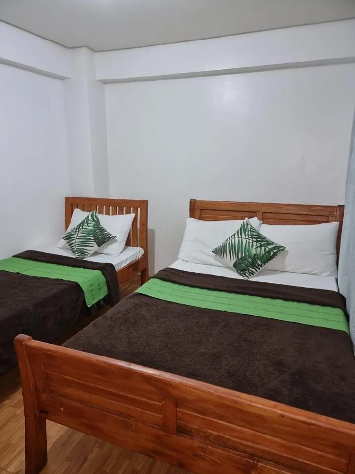 Bed in The Half House by Elmar Cabin