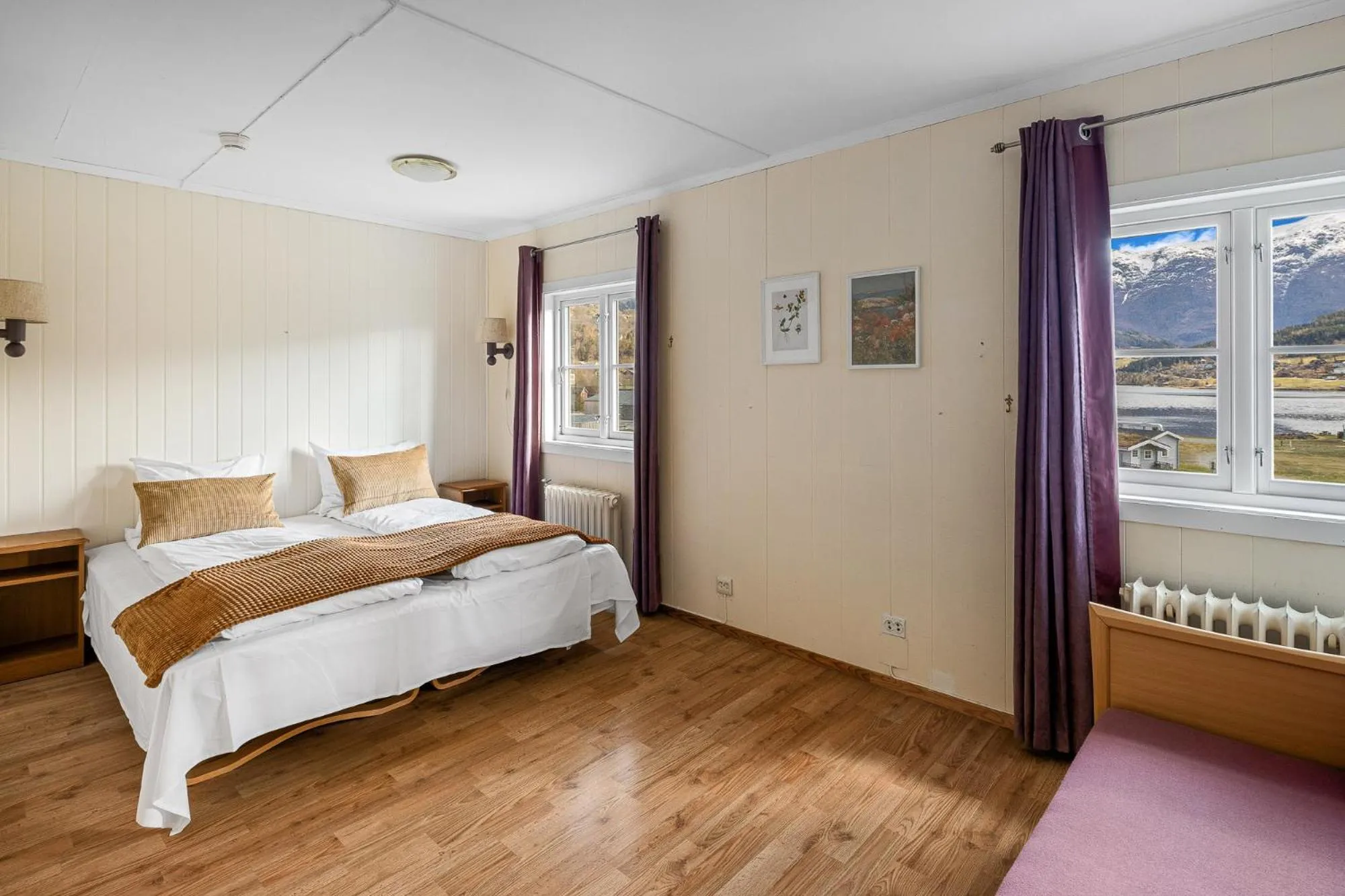 Bedroom, Bed in Hardanger Guesthouse