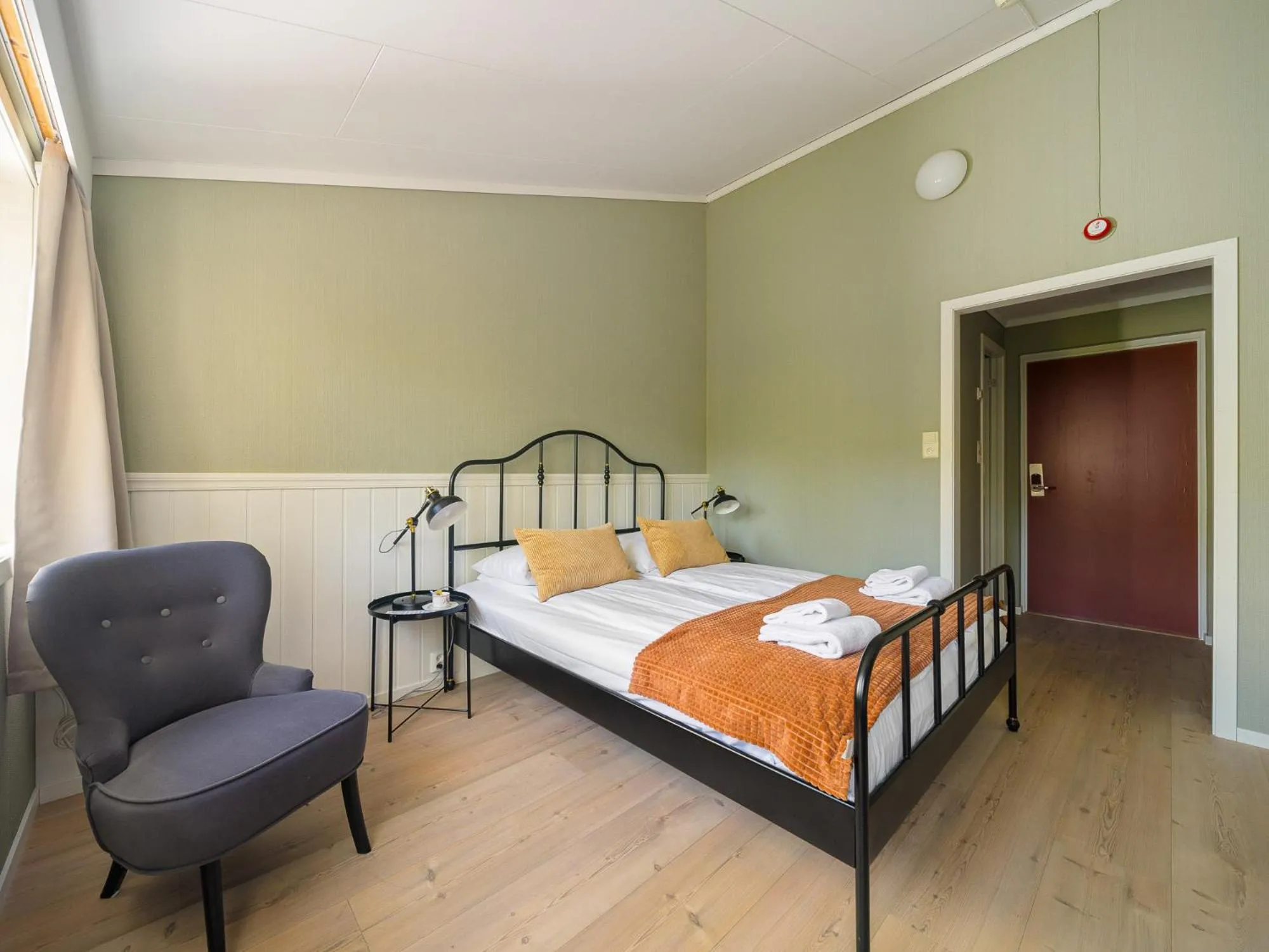 Bed in Hardanger Guesthouse