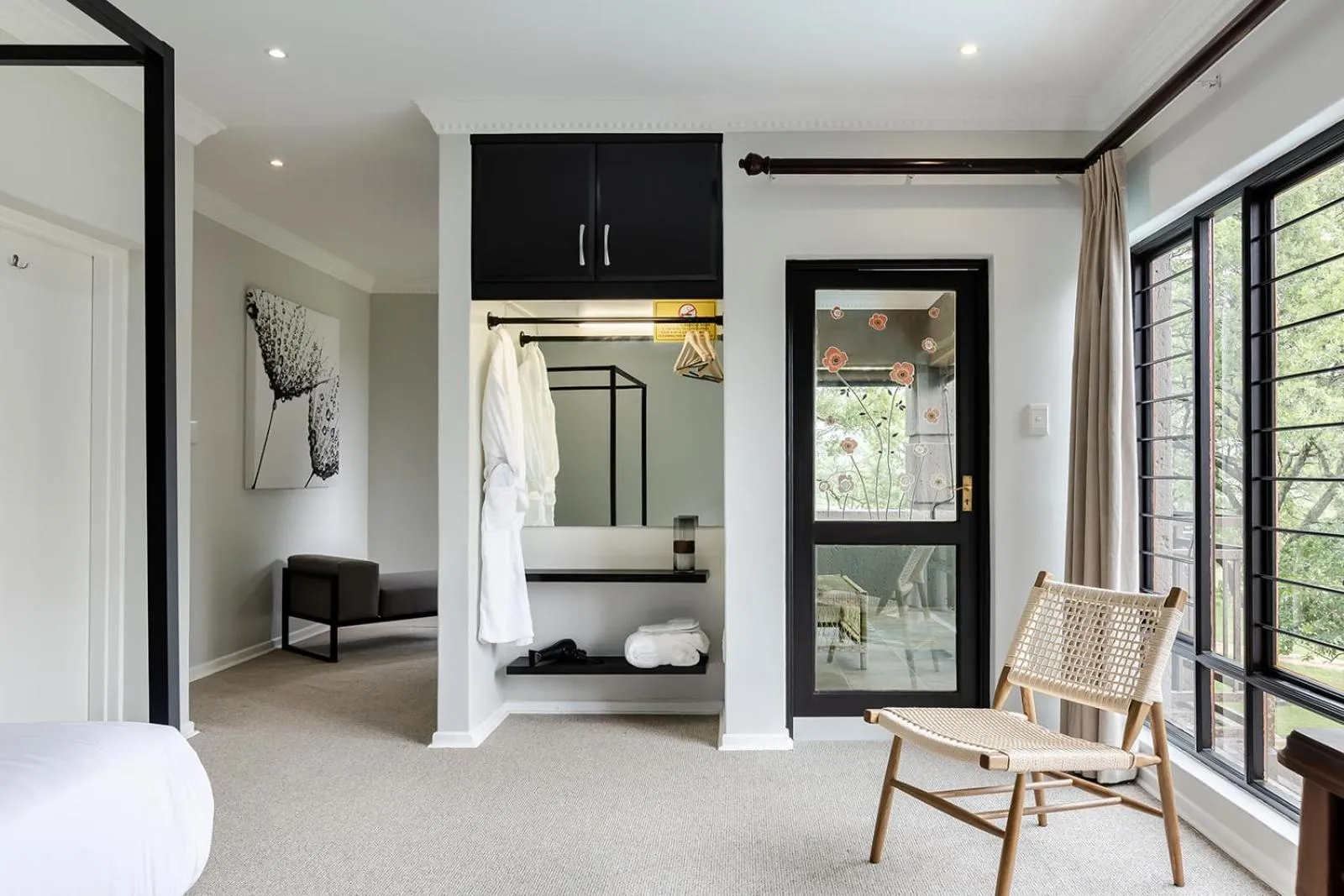 Bed in Matumi Golf Lodge