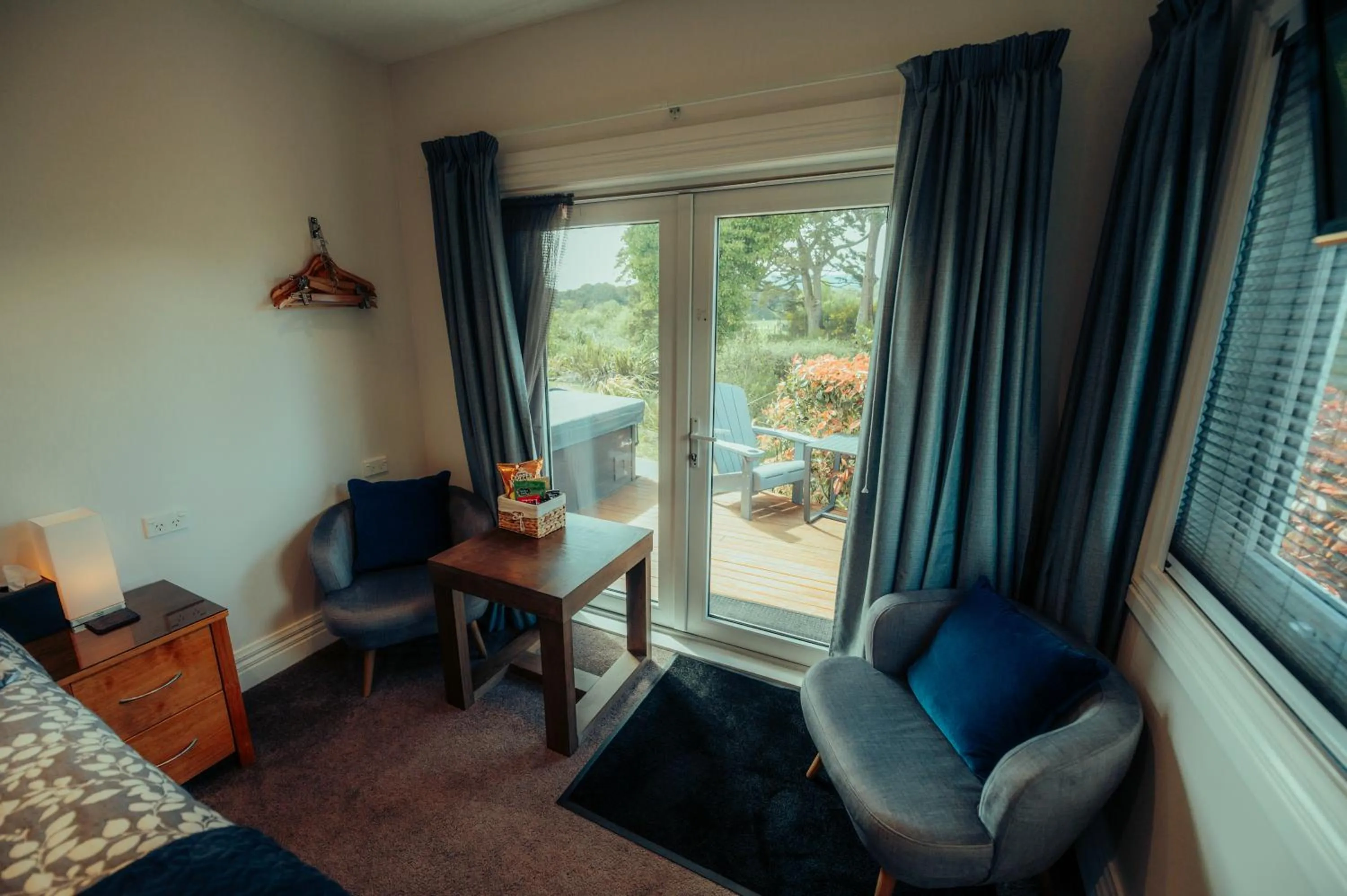 Patio in Two Rivers Ohakune - Boutique Bed and Breakfast