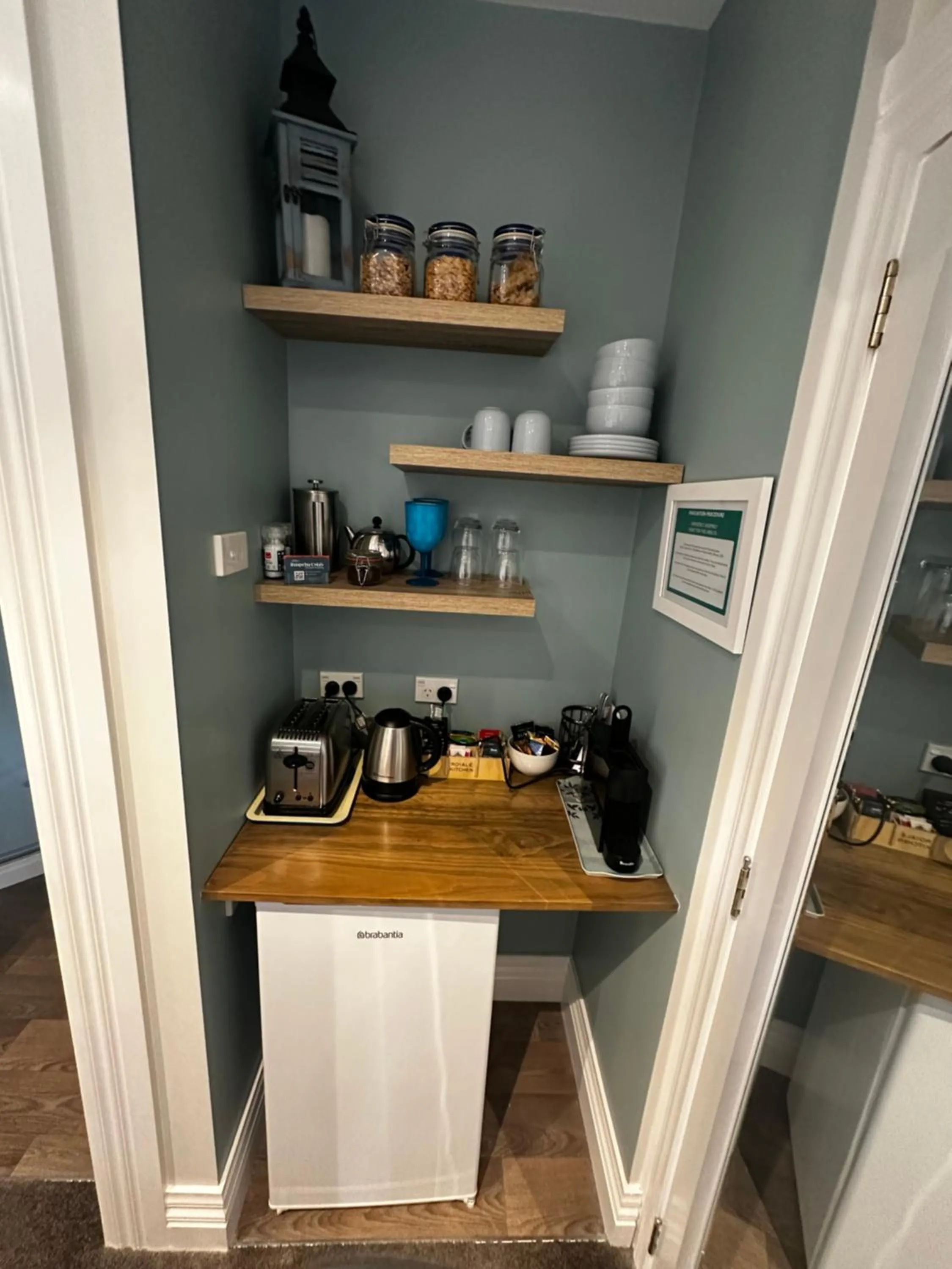 Kitchen or kitchenette in Two Rivers Ohakune - Boutique Bed and Breakfast