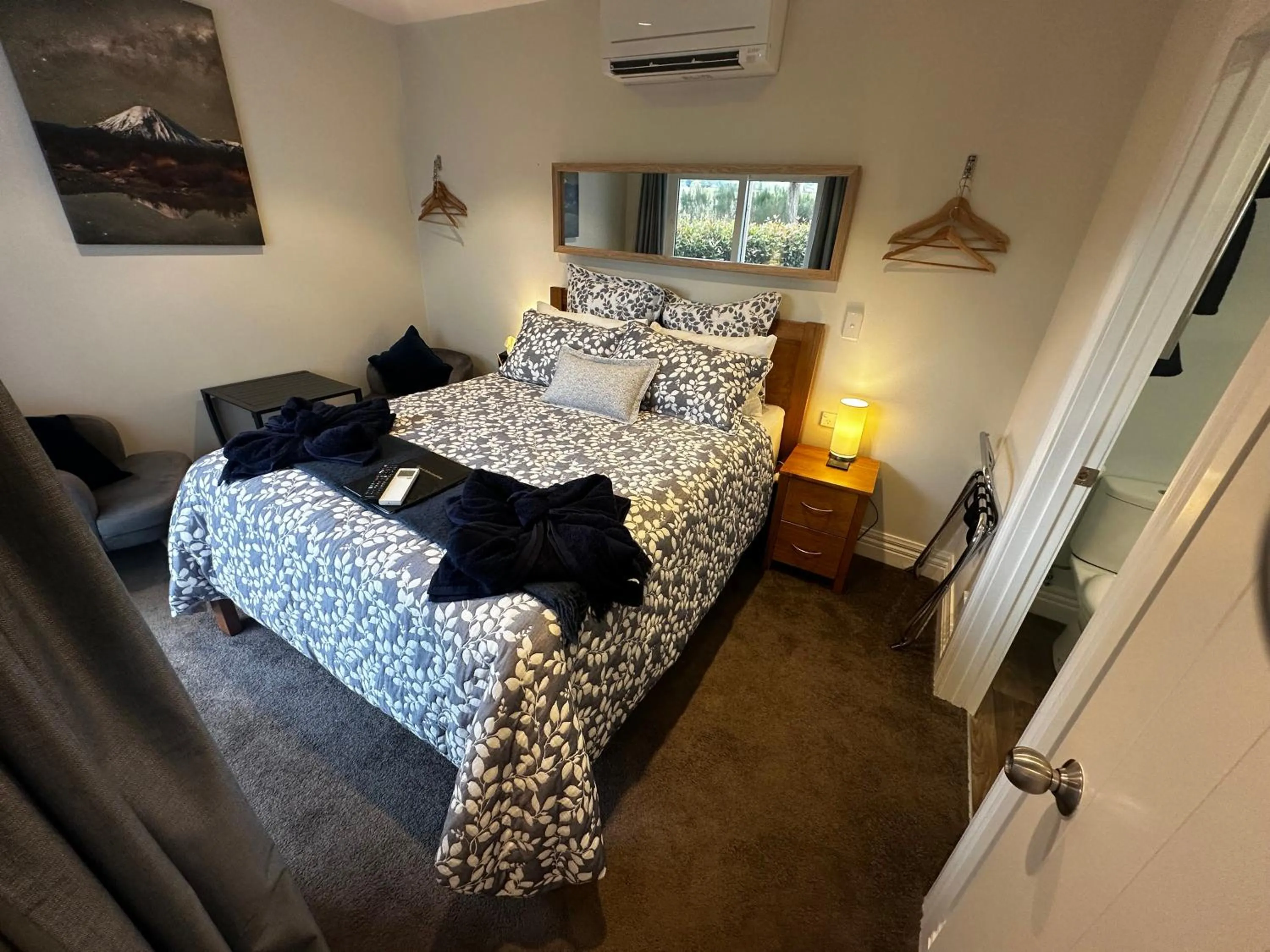 Bedroom, Bed in Two Rivers Ohakune - Boutique Bed and Breakfast