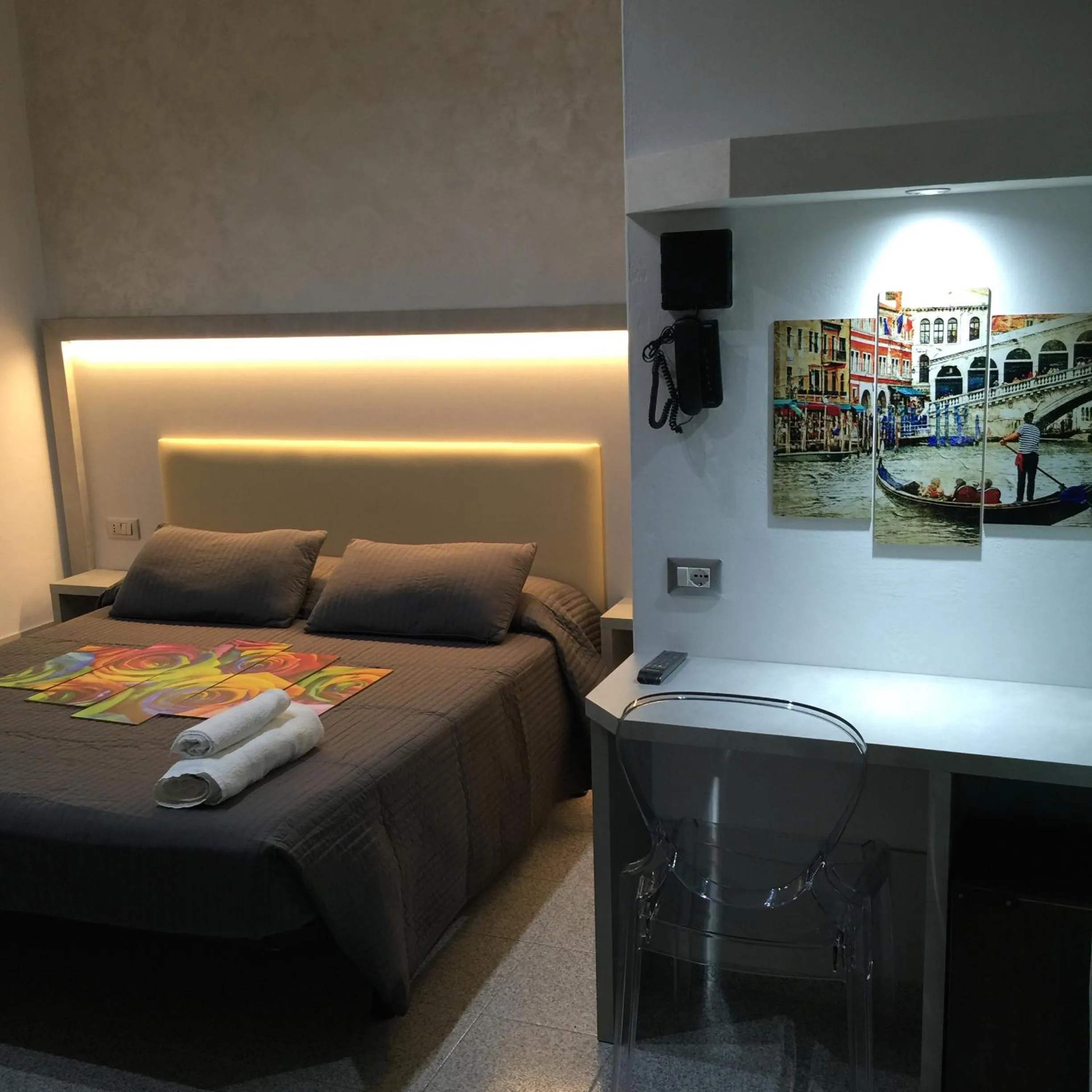 Bedroom, Bed in Hotel Ragno D'Oro