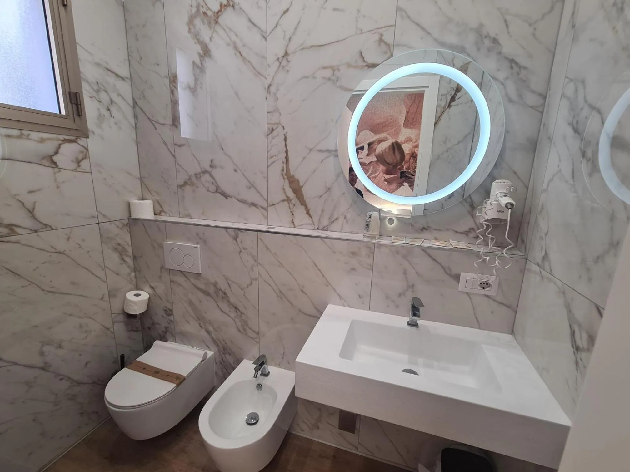 Bathroom in Hotel Ragno D'Oro