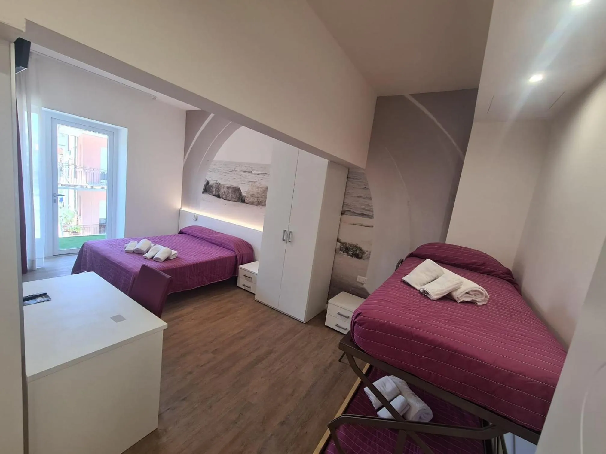 Bedroom, Bed in Hotel Ragno D'Oro