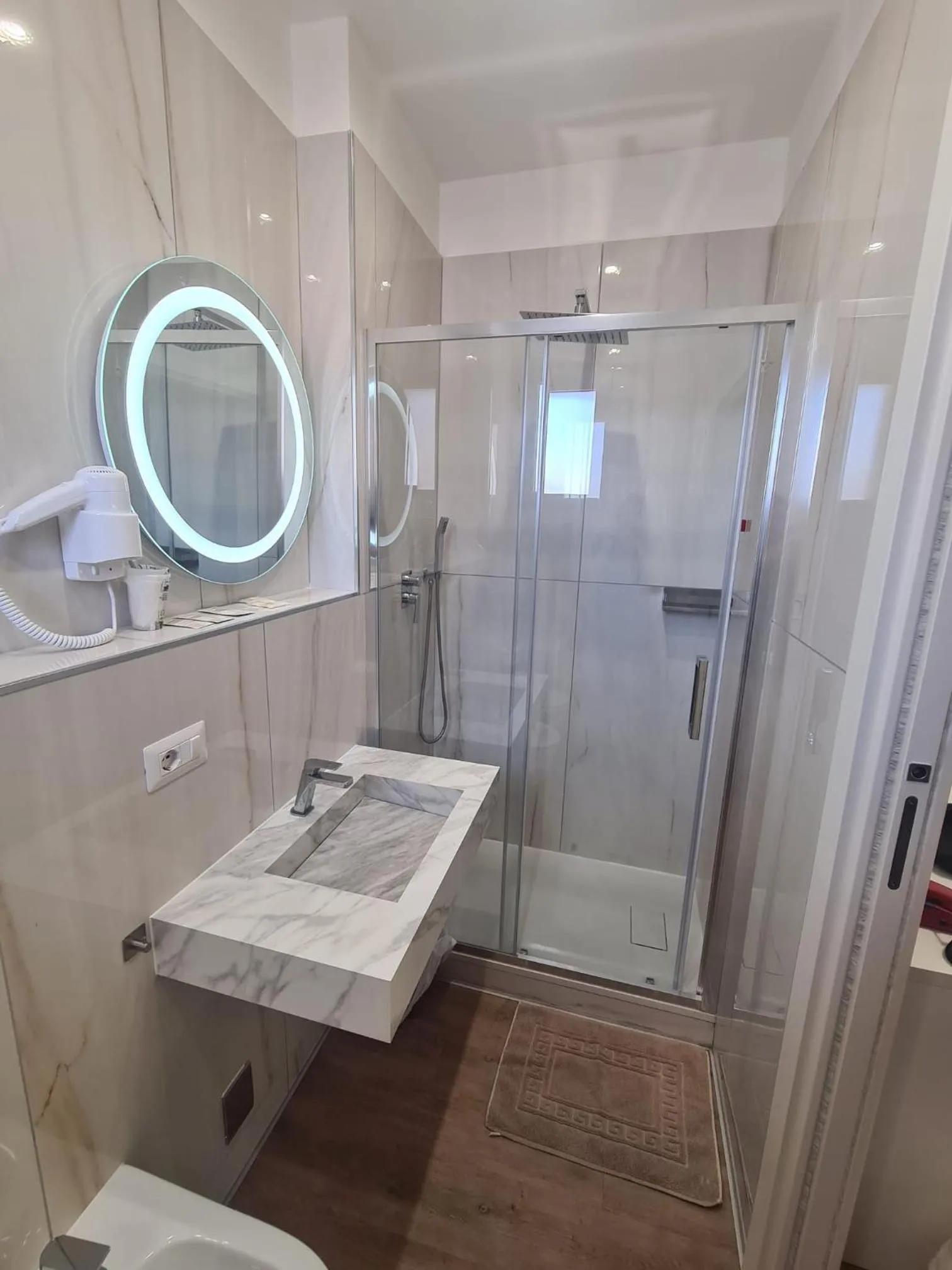 Bathroom in Hotel Ragno D'Oro