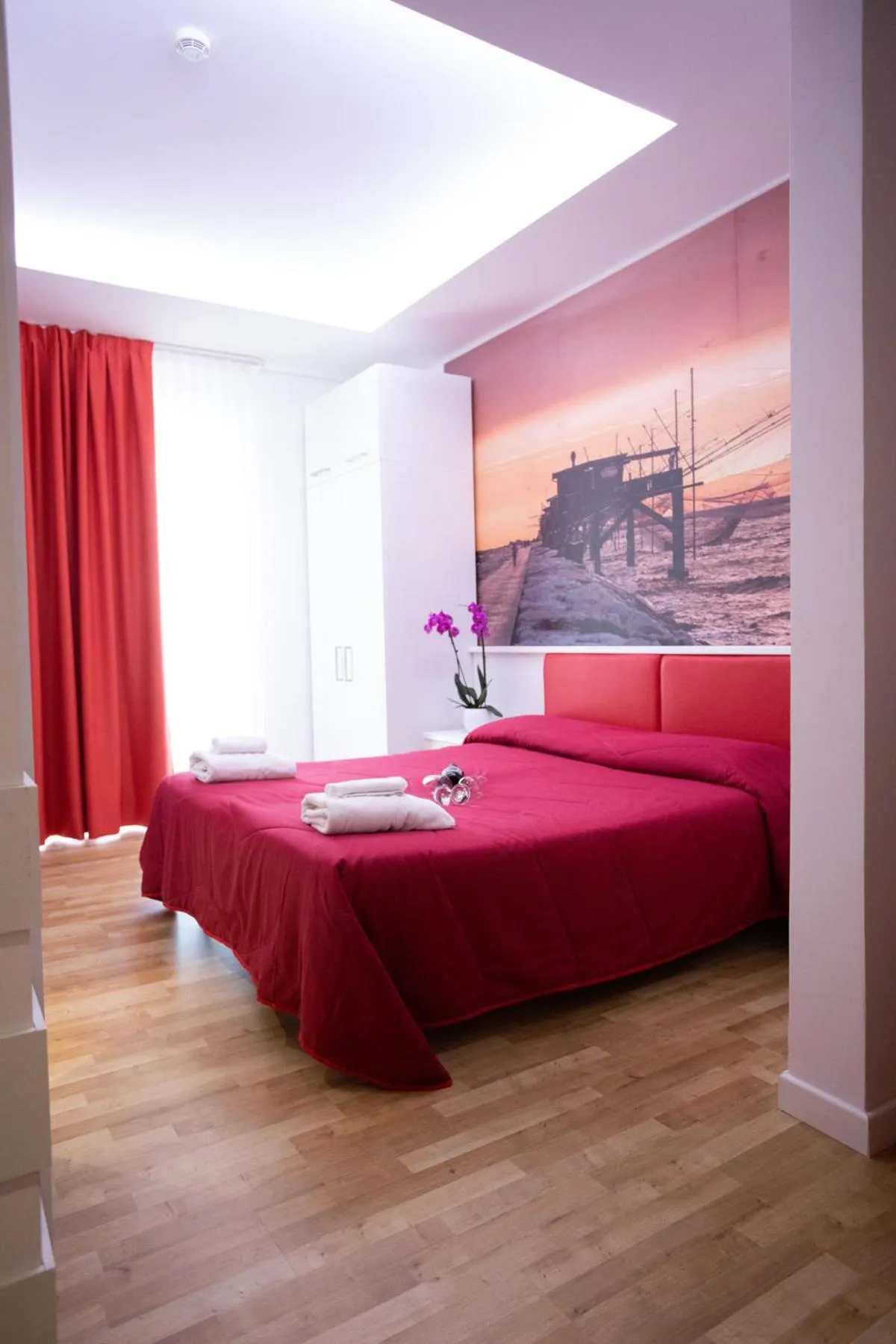 Bedroom, Bed in Hotel Ragno D'Oro