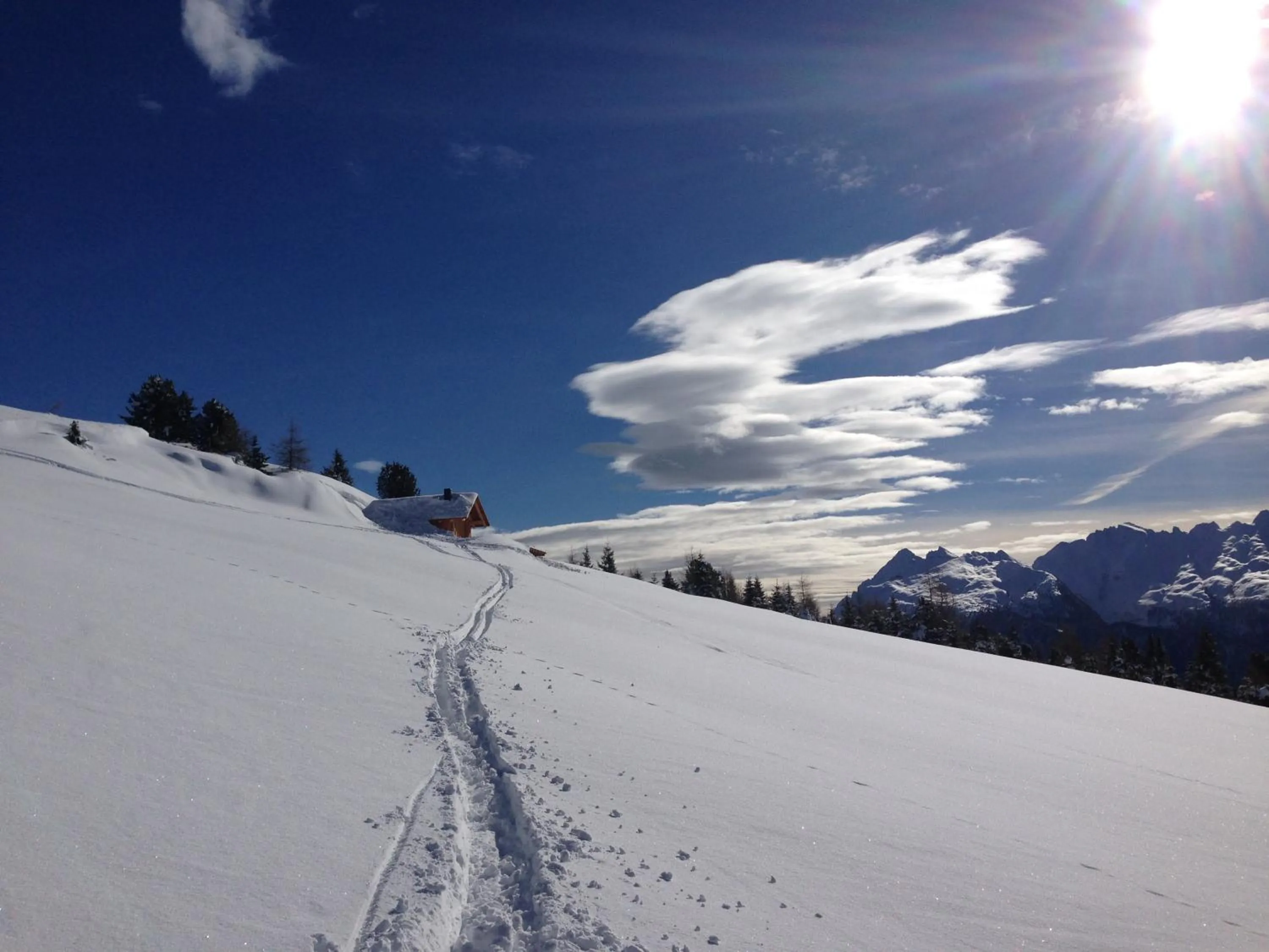 Natural landscape in Cimon Dolomites Hotel