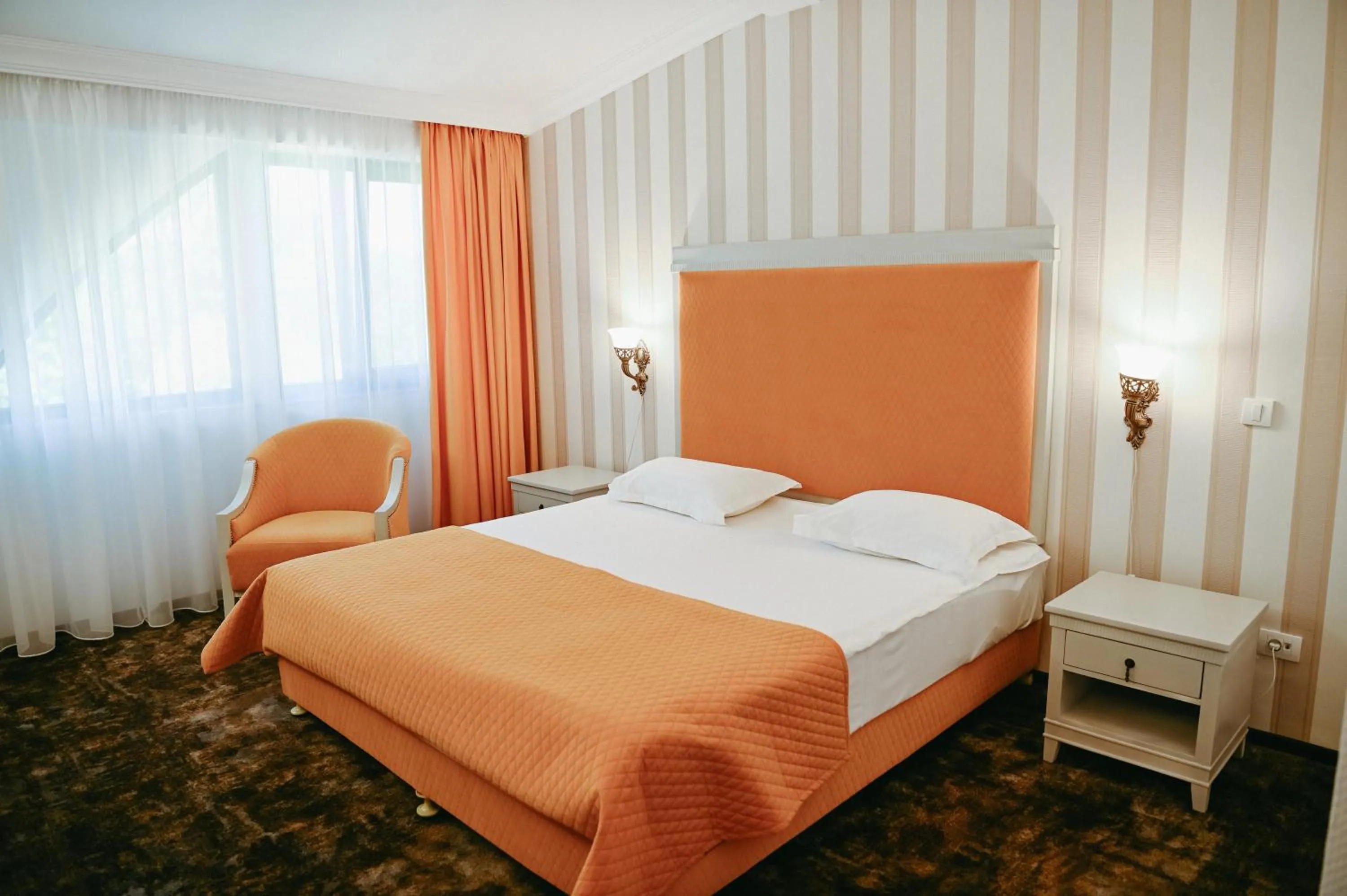 Bed in Hotel La Castel Iasi