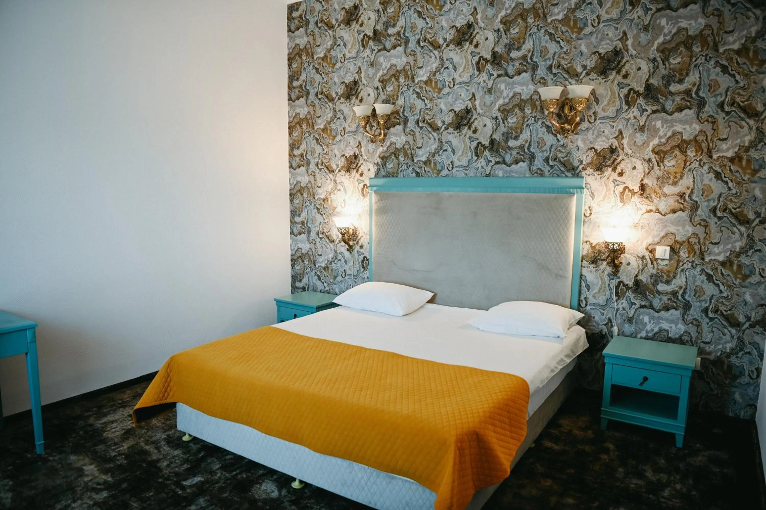 Bed in Hotel La Castel Iasi