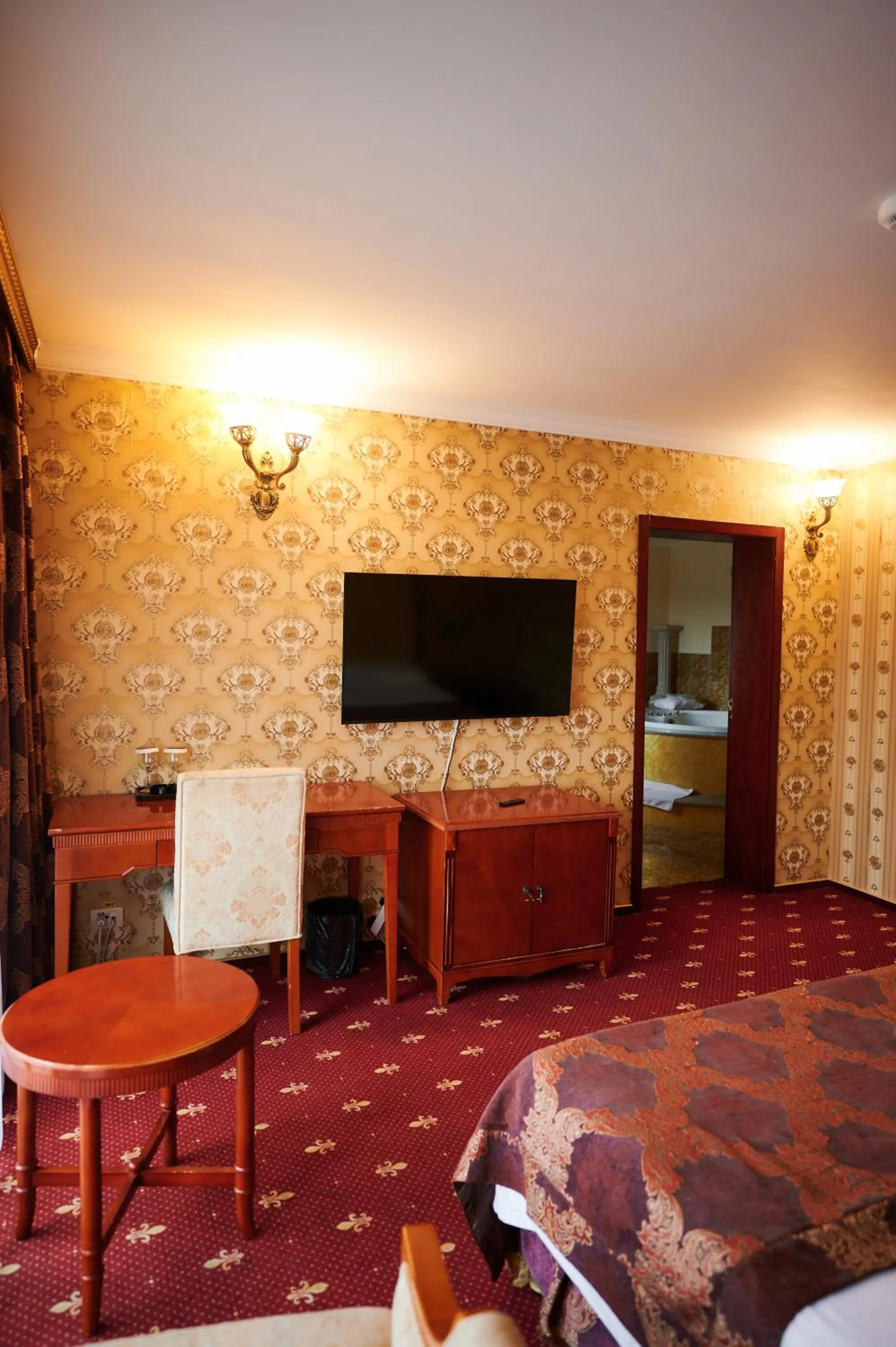 Bed in Hotel La Castel Iasi