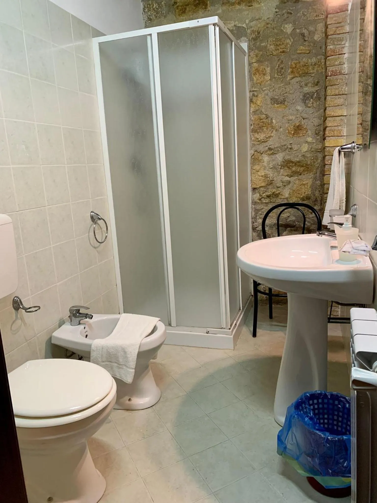 Shower in Agriturismo Sant'Agata