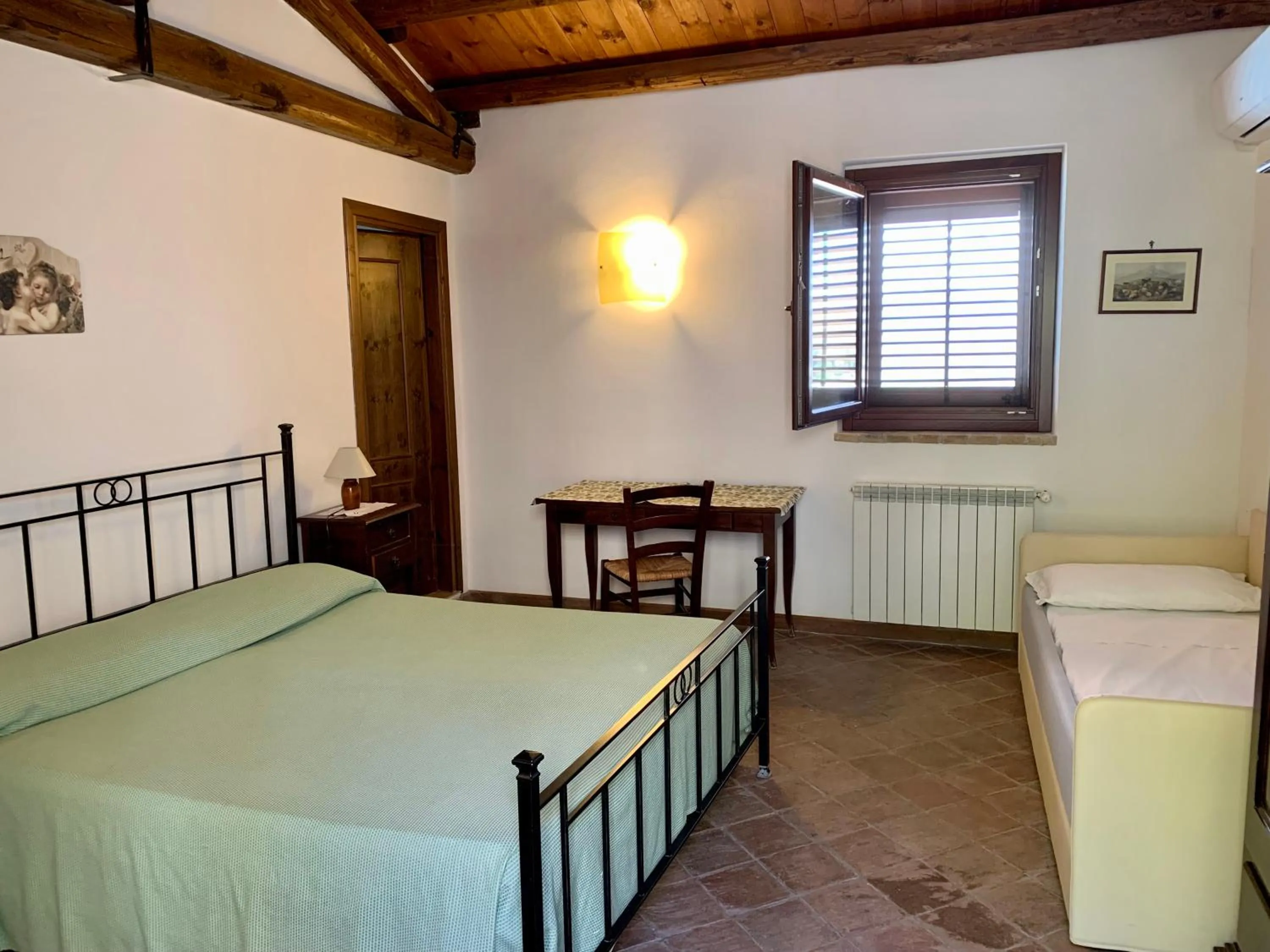 Bedroom, Bed in Agriturismo Sant'Agata