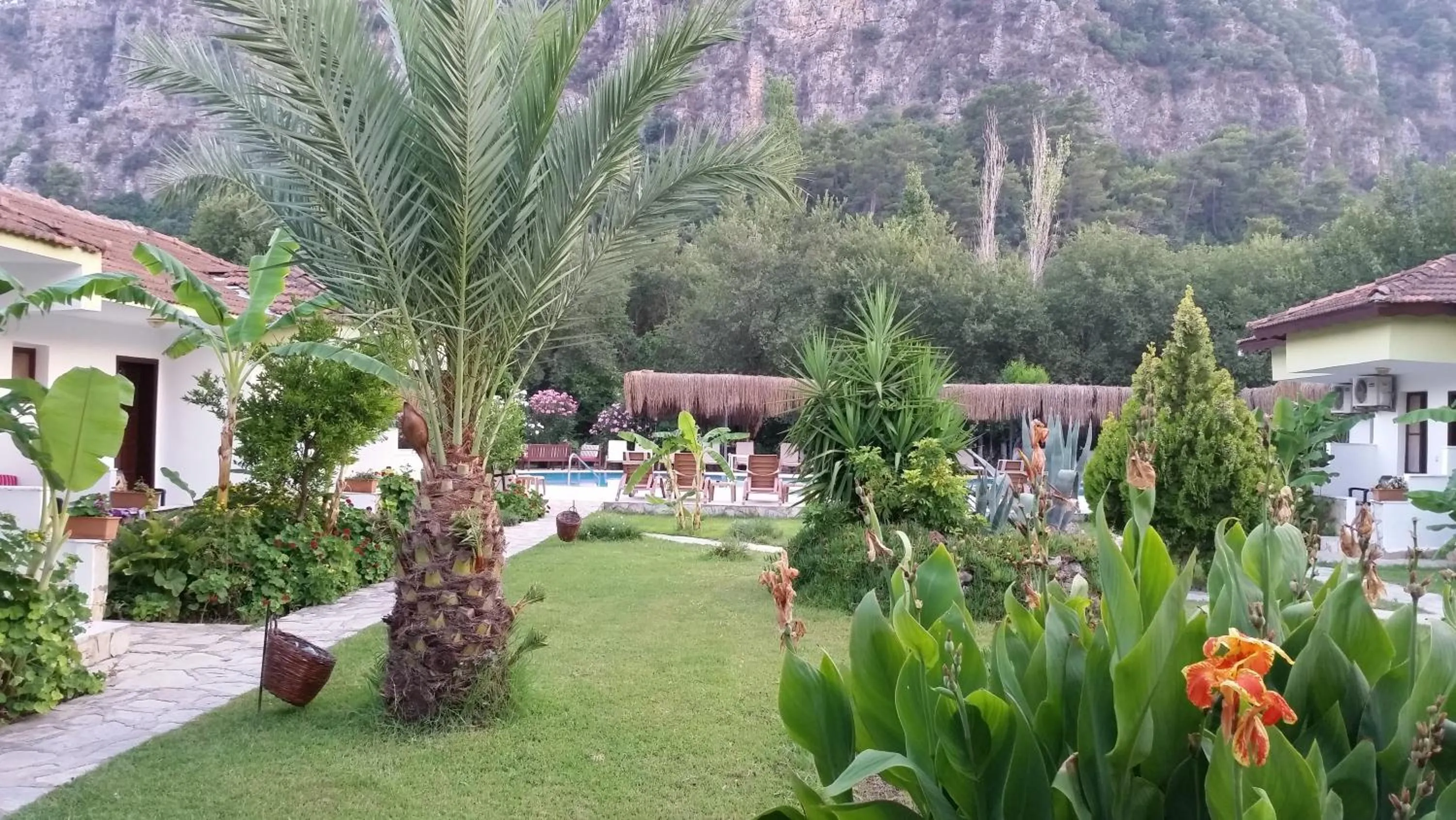 Garden in Hotel Riverside