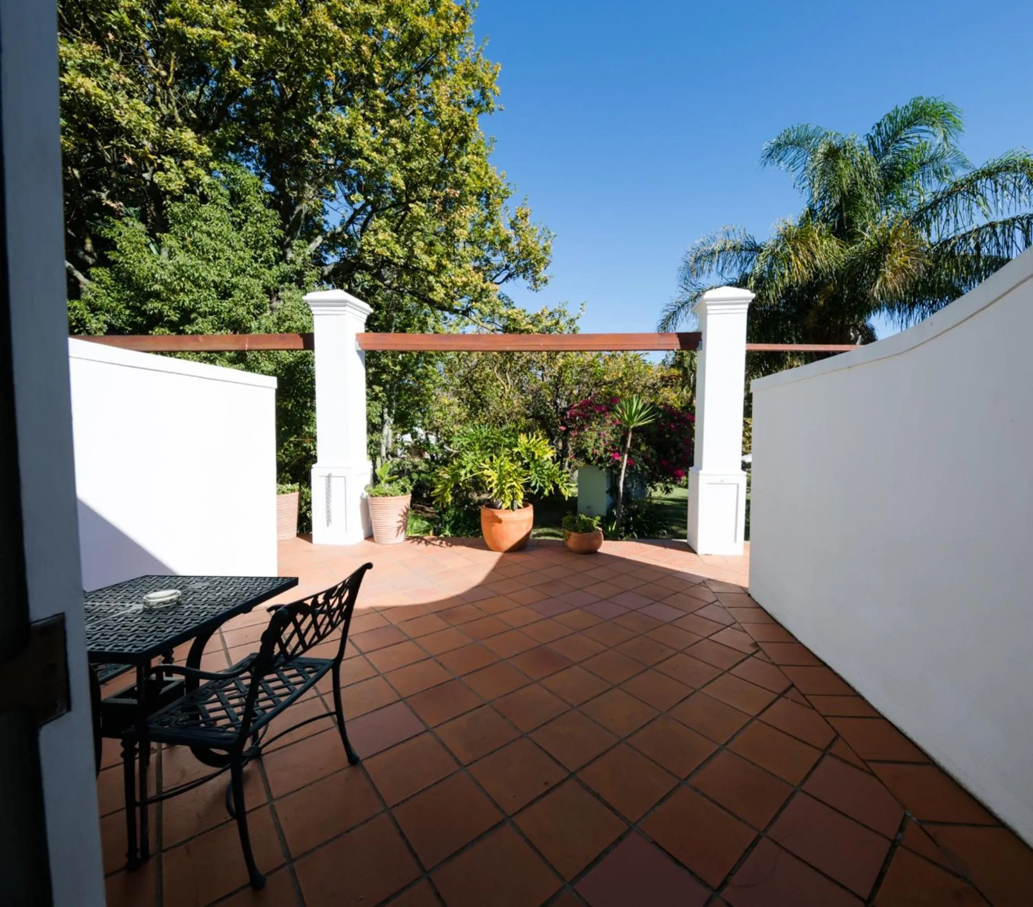 Patio in Le Manoir de Brendel